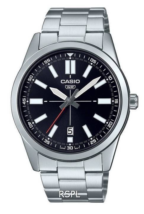 Casio Classic Analog Black Dial MTP - VD02D - 1E MTPVD02D - 1 Men's Watch - Prestige Stones