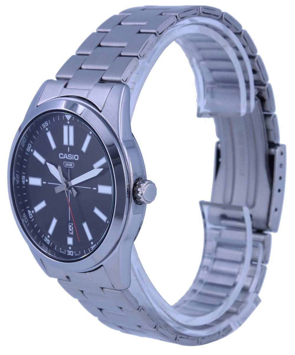 Casio Classic Analog Black Dial MTP - VD02D - 1E MTPVD02D - 1 Men's Watch - Prestige Stones