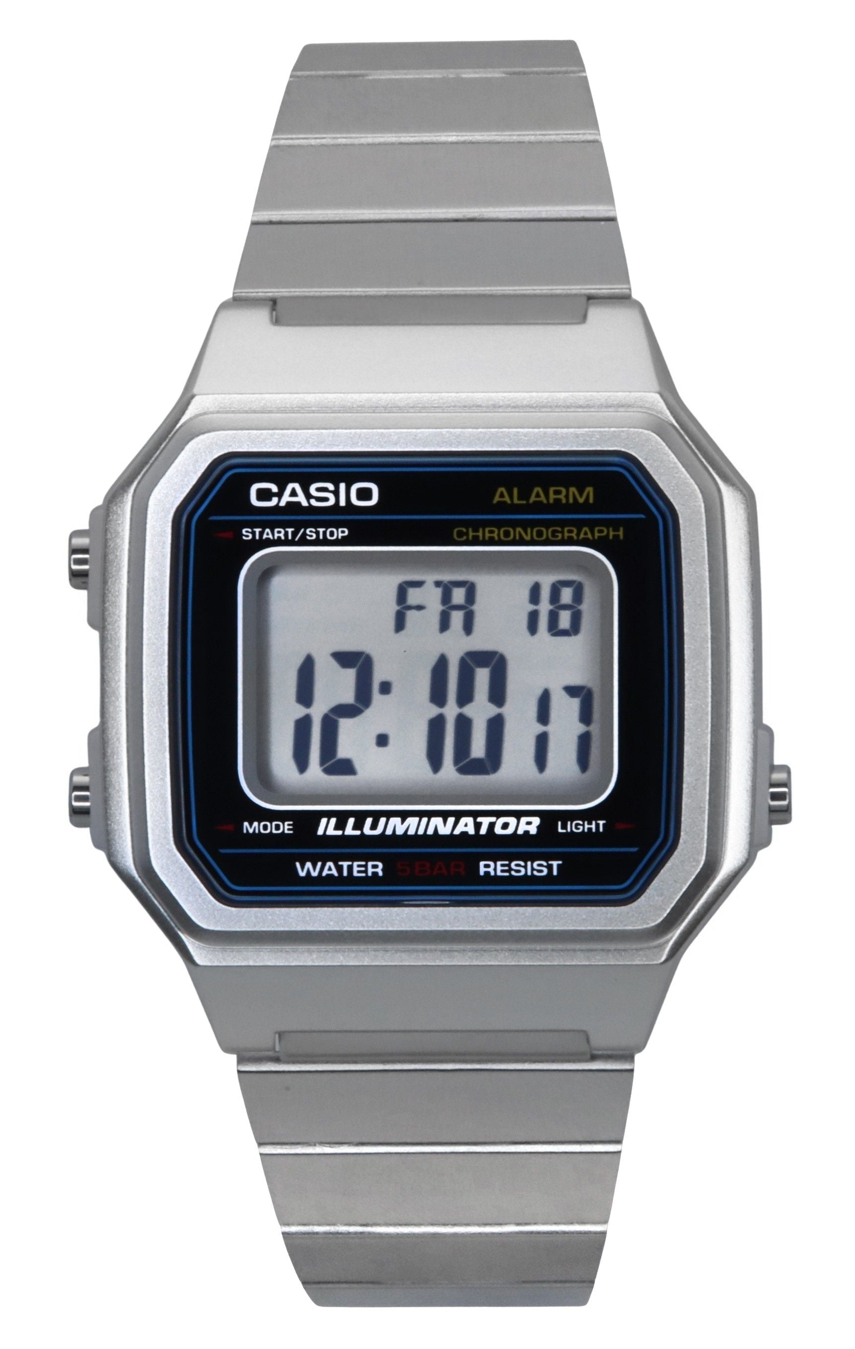 Casio Classic Vintage Illuminator Chronograph Alarm Digital B650WD - 1A Unisex Watch - Prestige Stones