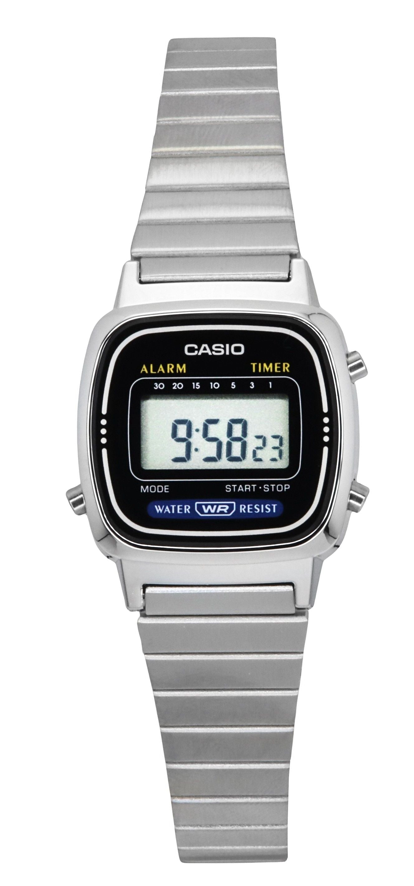 Casio Digital Classic Alarm Timer LA670WA - 1DF LA670WA - 1 Women's Watch - Prestige Stones
