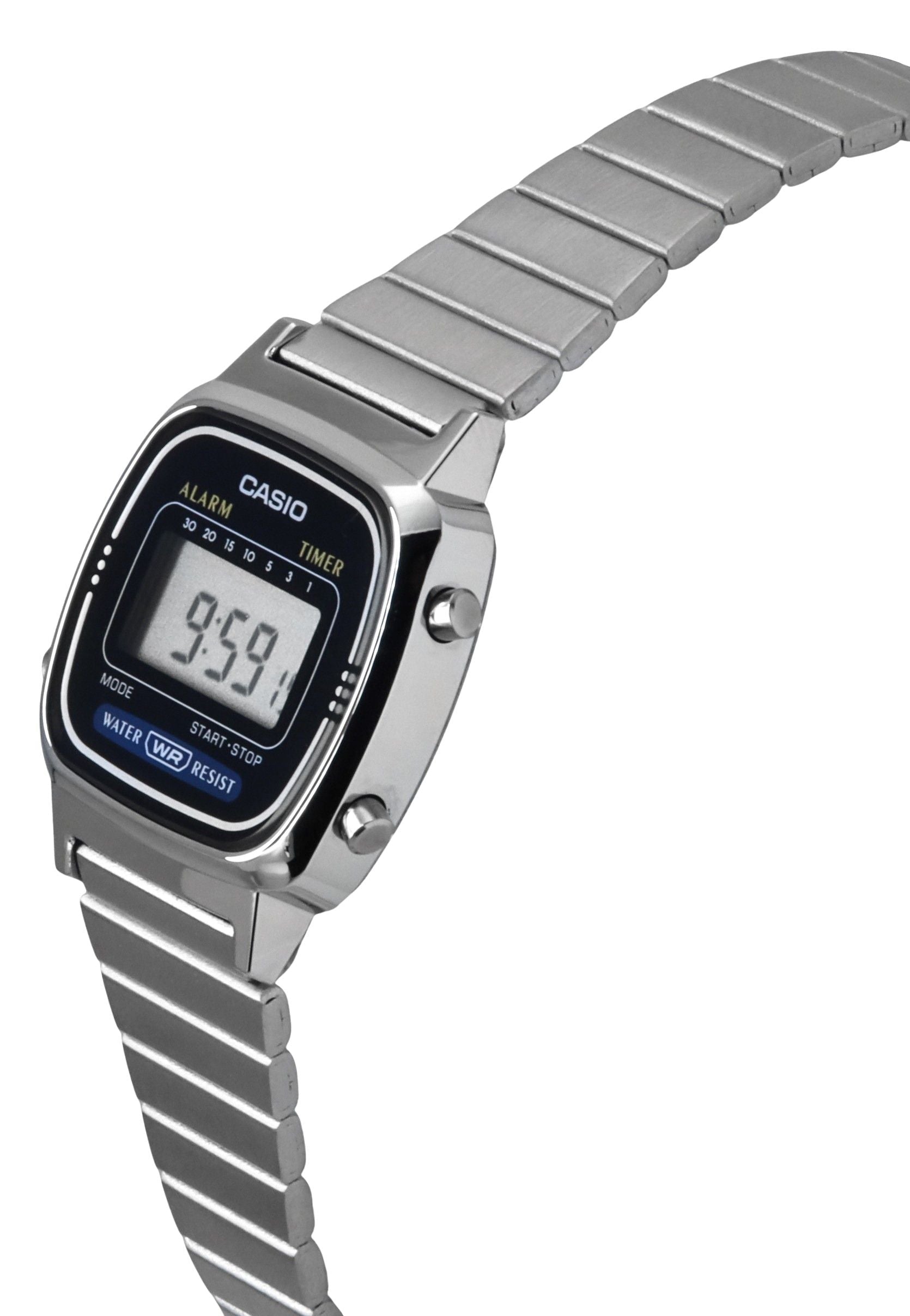 Casio Digital Classic Alarm Timer LA670WA - 1DF LA670WA - 1 Women's Watch - Prestige Stones
