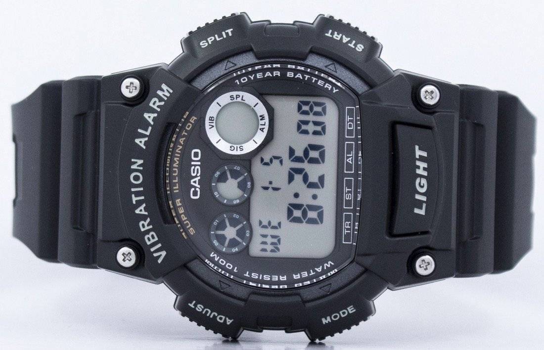 Casio Digital Illuminator W - 735H - 1AVDF W735H - 1AVDF Men's Watch - Prestige Stones