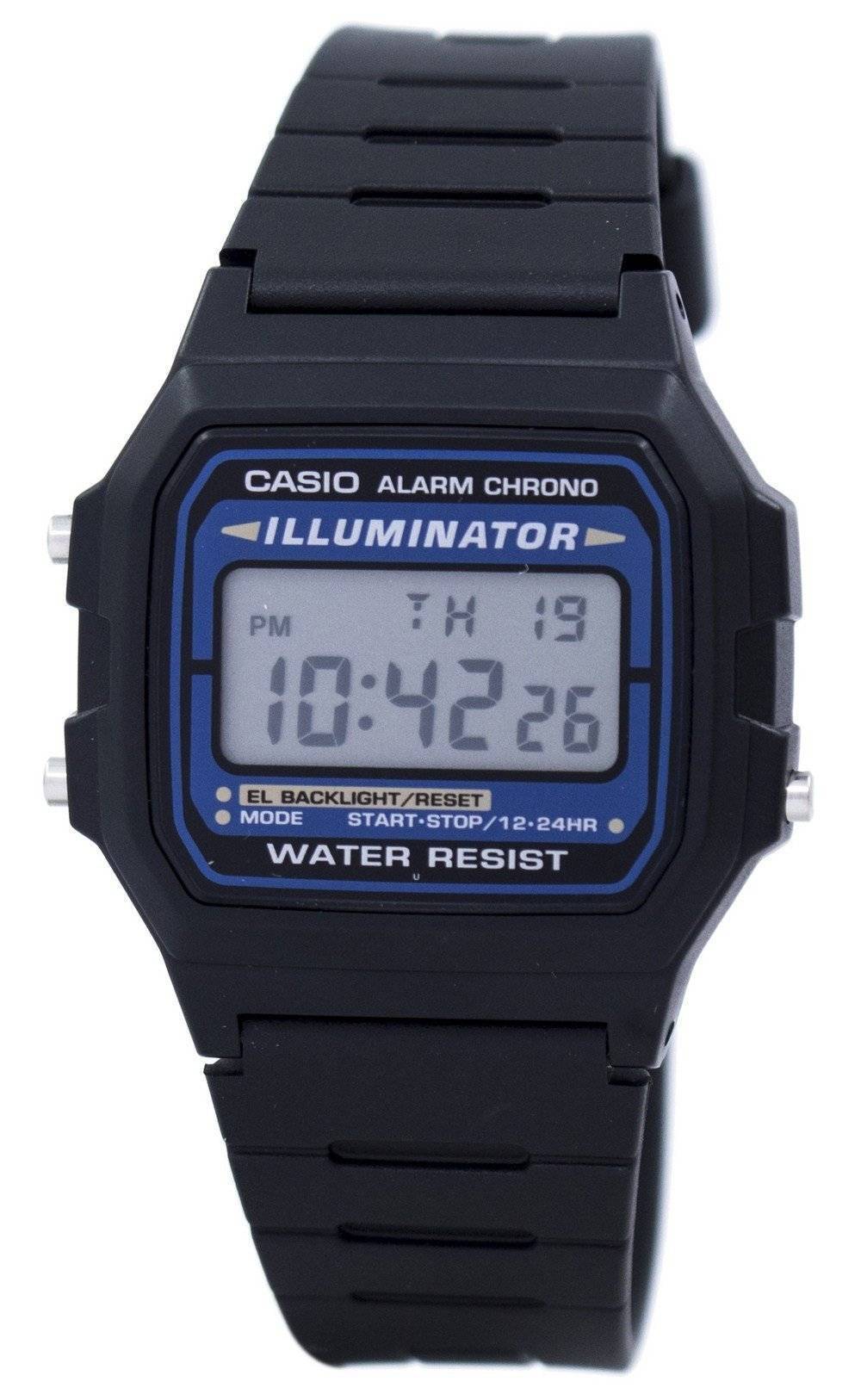 Casio Digital Quartz Alarm Chrono Illuminator F - 105W - 1ADF F105W - 1ADF Men's Watch - Prestige Stones