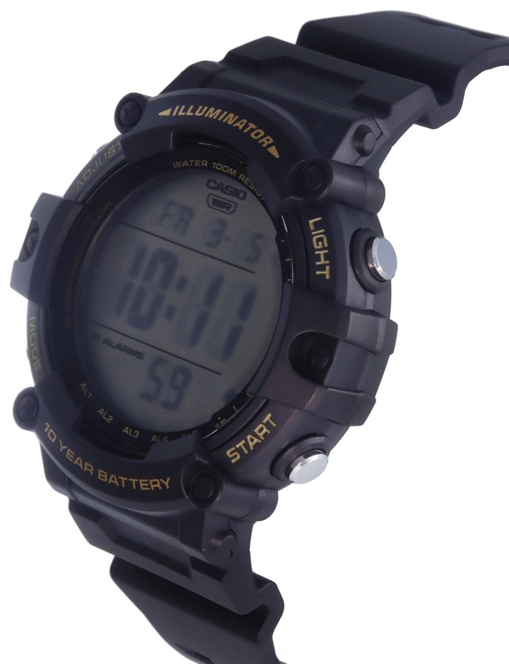 Casio Digital Resin Quartz AE - 1500WHX - 1A AE1500WHX - 1 100M Men's Watch - Prestige Stones