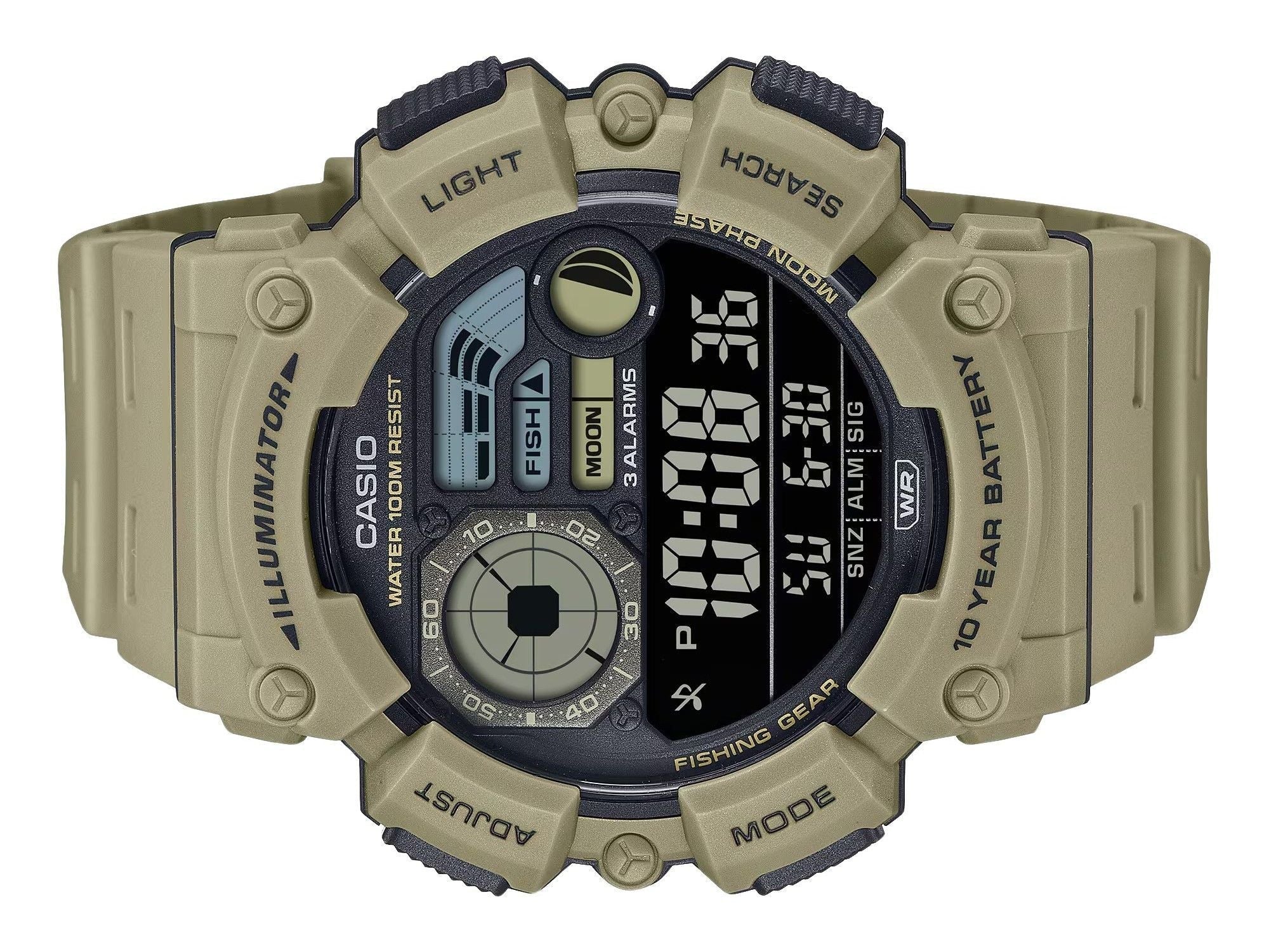 Casio Digital Resin Strap Quartz WS - 1500H - 5BV 100M Men's Watch - Prestige Stones