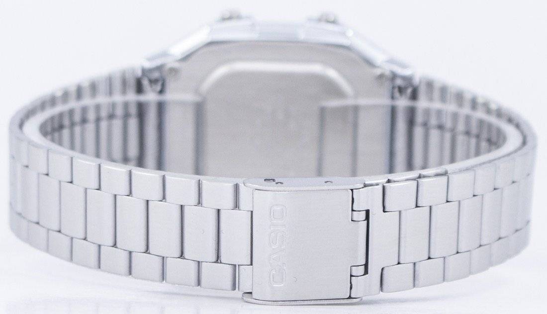 Casio Digital Stainless Steel Alarm Chrono Dual Time A178WA - 1ADF A178WA - 1A Men's Watch - Prestige Stones