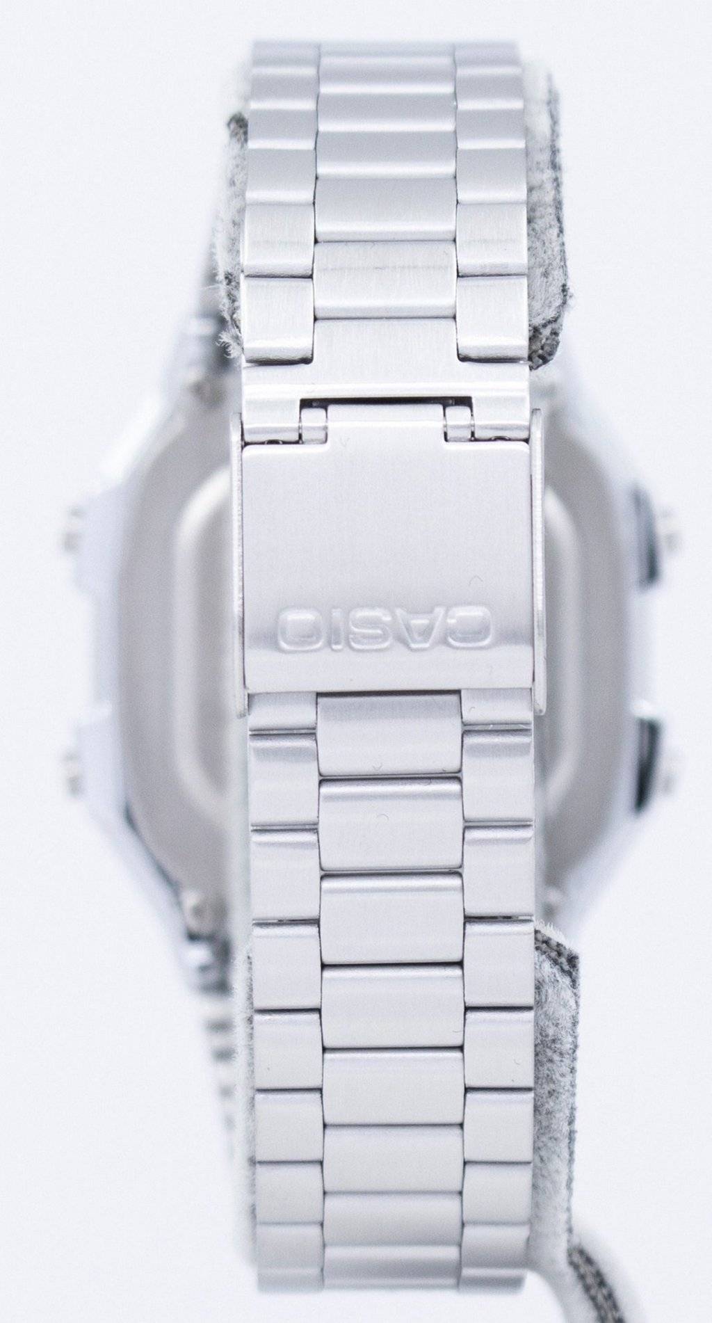 Casio Digital Stainless Steel Alarm Chrono Dual Time A178WA - 1ADF A178WA - 1A Men's Watch - Prestige Stones