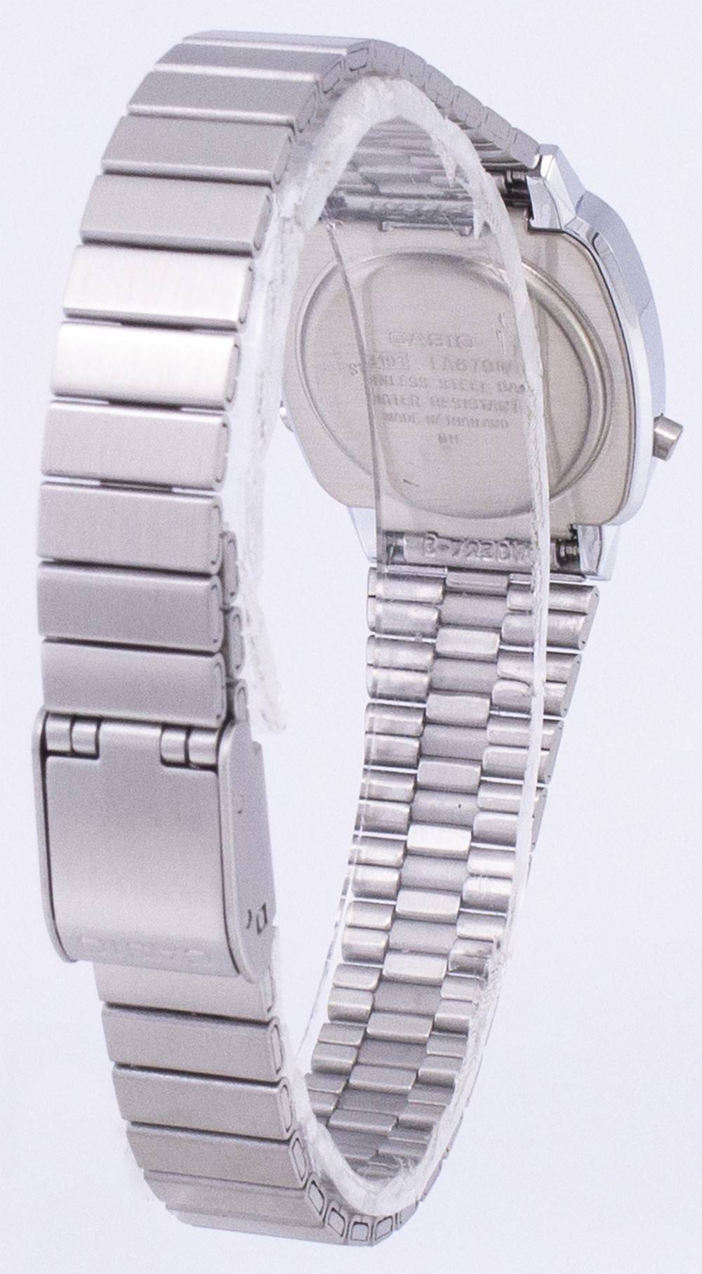 Casio Digital Stainless Steel Alarm Timer LA670WA - 7DF LA670WA - 7 Women's Watch - Prestige Stones