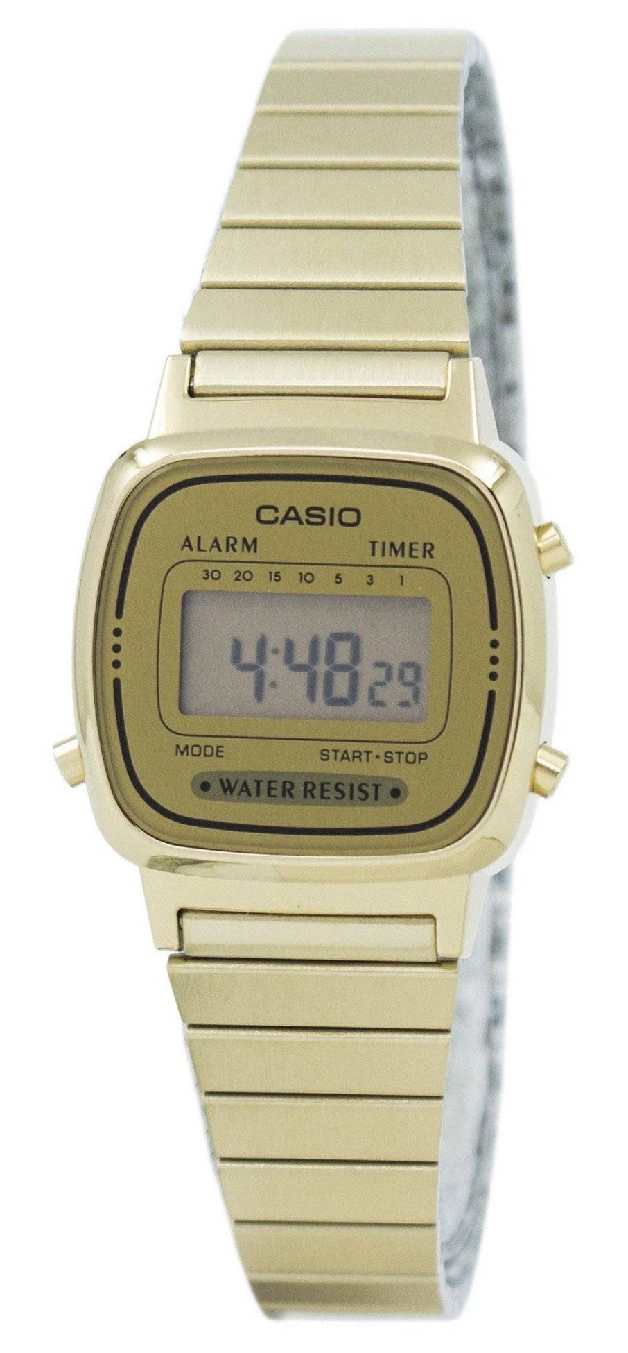 Casio Digital Stainless Steel Alarm Timer LA670WGA - 9DF LA670WGA - 9 Women's Watch - Prestige Stones