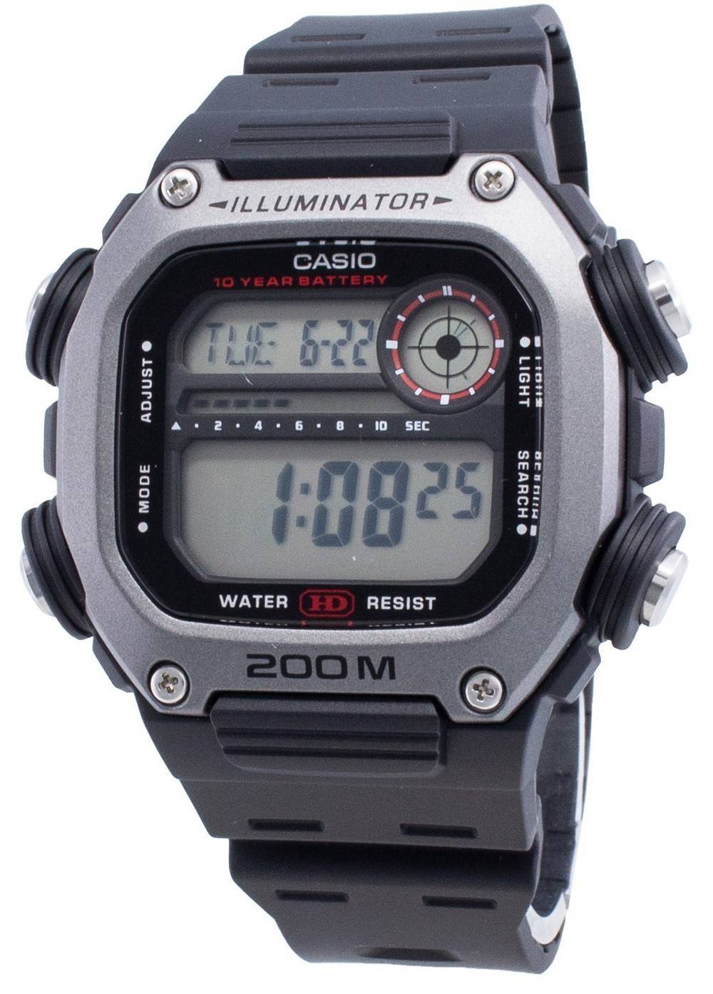 Casio DW - 291H - 1AV Quartz 200M Men's Watch - Prestige Stones