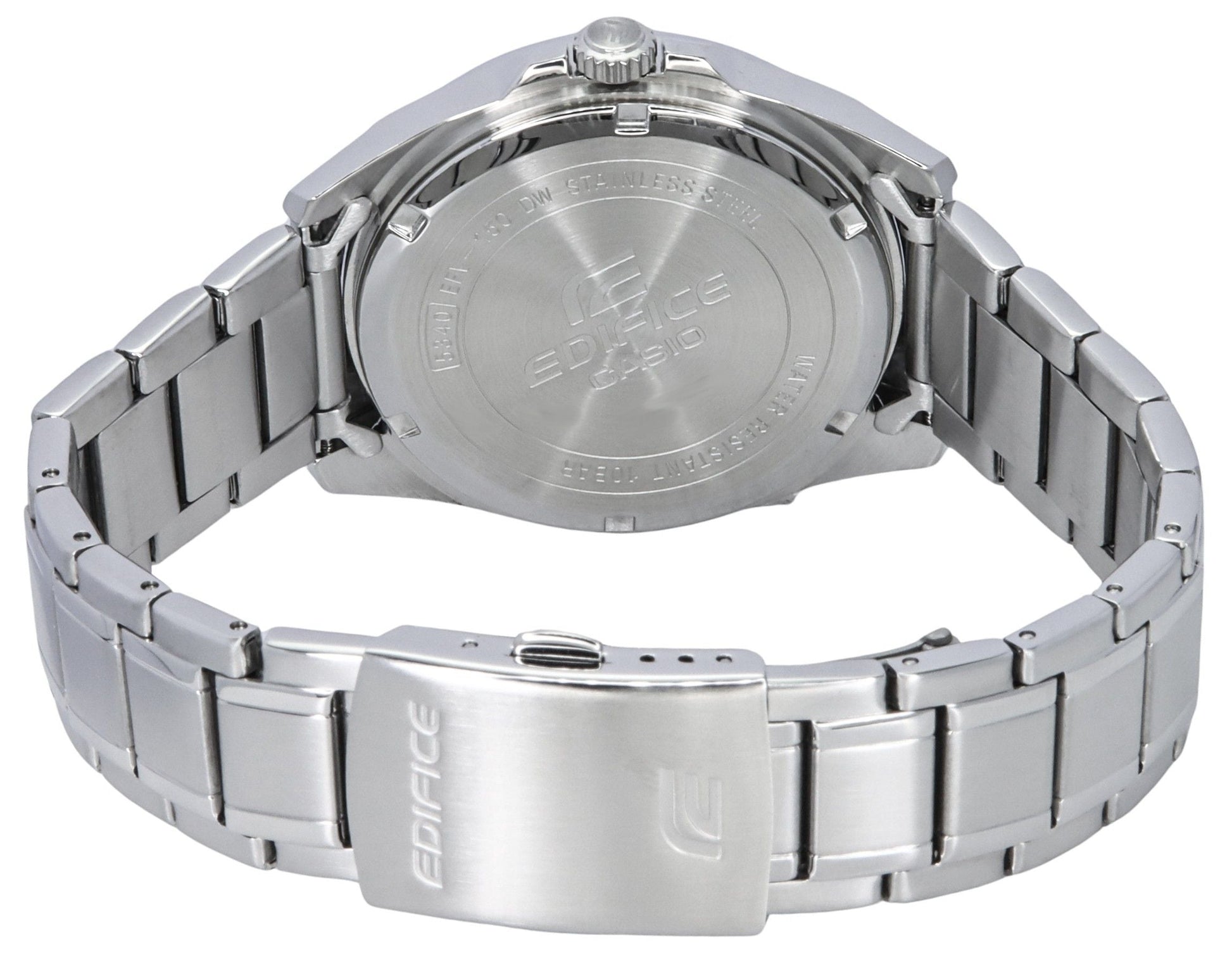 Casio Edifice Analog Stainless Steel Blue Dial Quartz EFV - 150D - 2A 100M Men's Watch - Prestige Stones