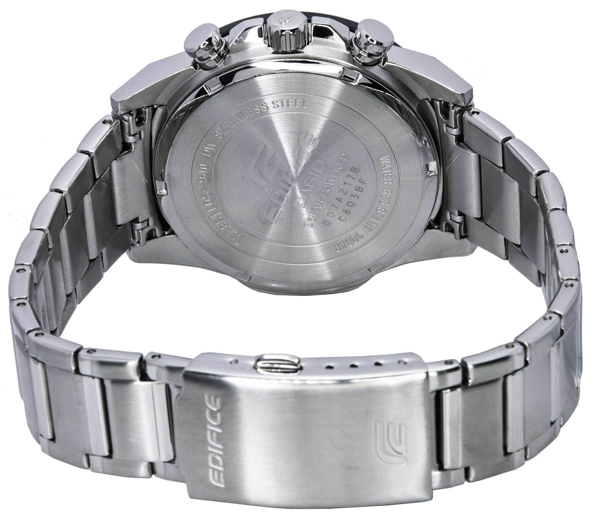 Casio Edifice Chronograph Analog Solar Powered EQS - 940DB - 1B EQS940DB - 1B 100M Men's Watch - Prestige Stones