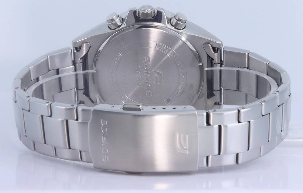 Casio Edifice Chronograph Analog Stainless Steel Quartz EFV - 630D - 1AV EFV630D - 1 100M Men’s Watch - Prestige Stones