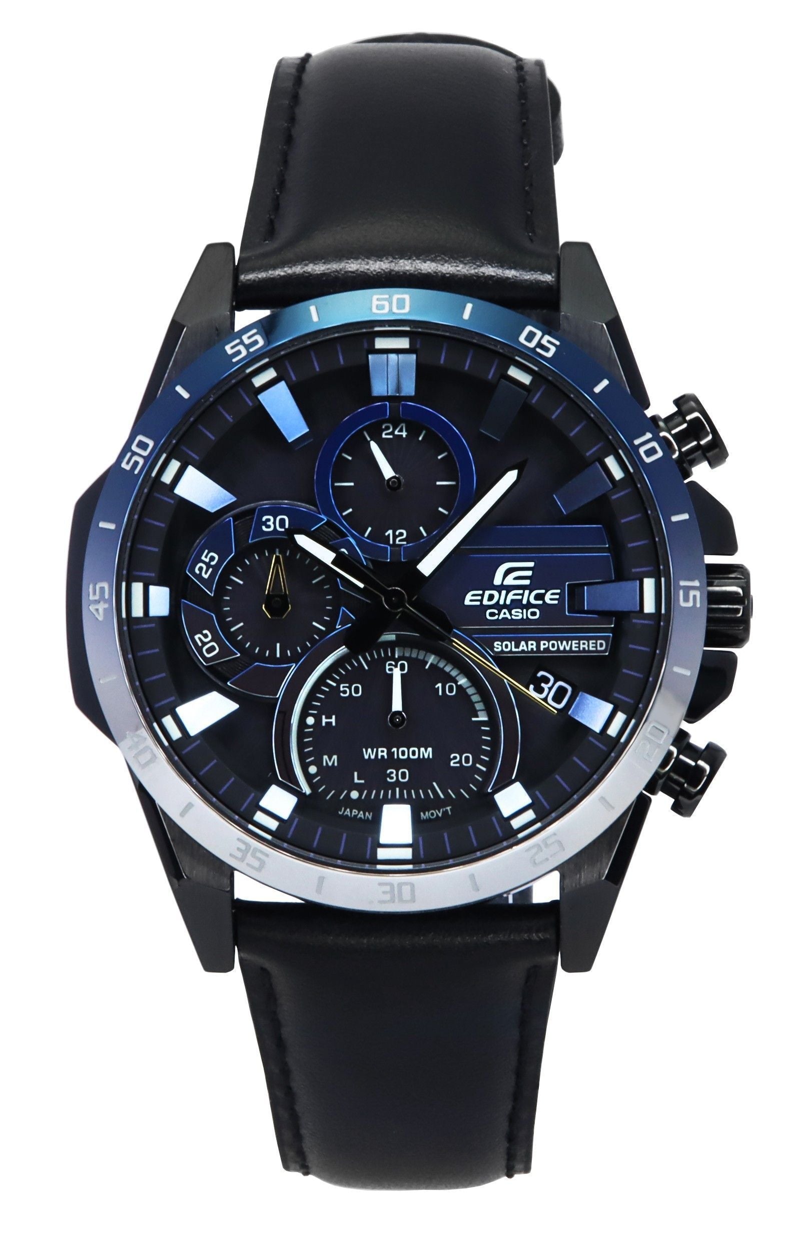 Casio Edifice Nighttime Drive Series Analog Chronograph Black Dial Solar EQS - 940NL - 1A 100M Men's Watch - Prestige Stones