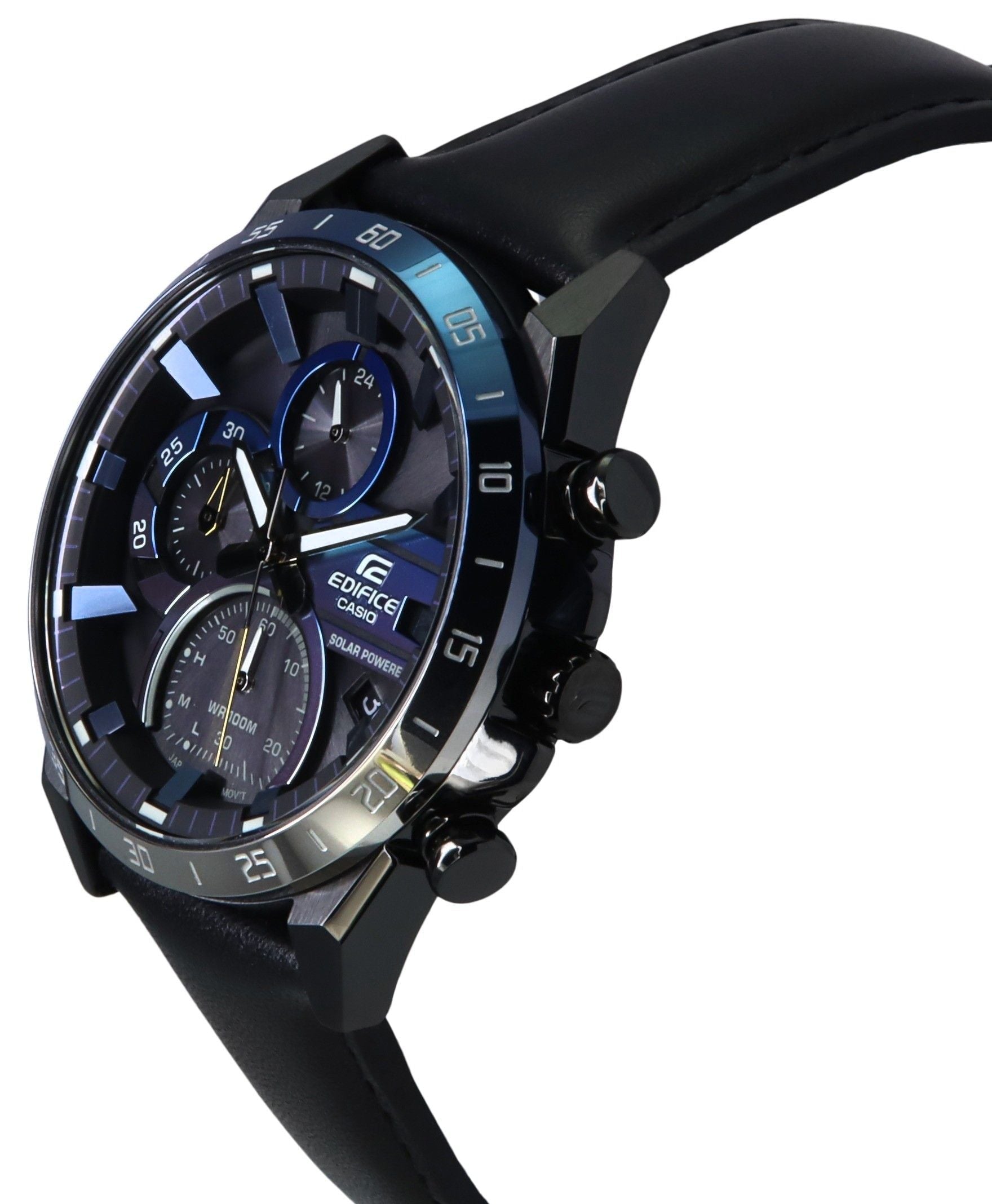 Casio Edifice Nighttime Drive Series Analog Chronograph Black Dial Solar EQS - 940NL - 1A 100M Men's Watch - Prestige Stones