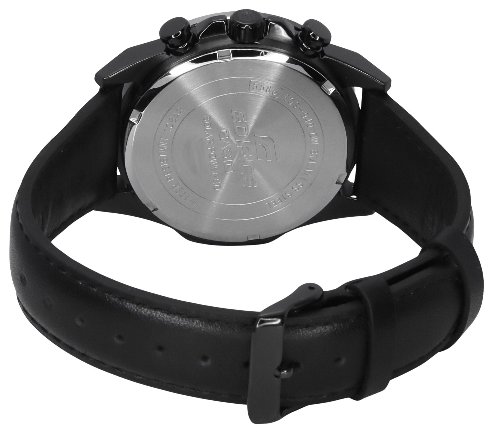 Casio Edifice Nighttime Drive Series Analog Chronograph Black Dial Solar EQS - 940NL - 1A 100M Men's Watch - Prestige Stones