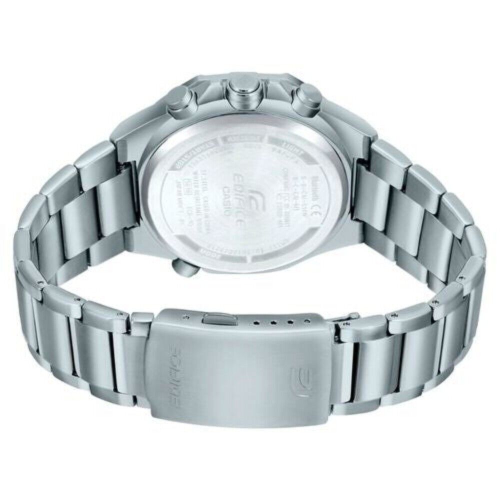 Casio Edifice World Time Mobile Link ECB - 10D - 2A ECB10D - 2 100M Men's Watch - Prestige Stones
