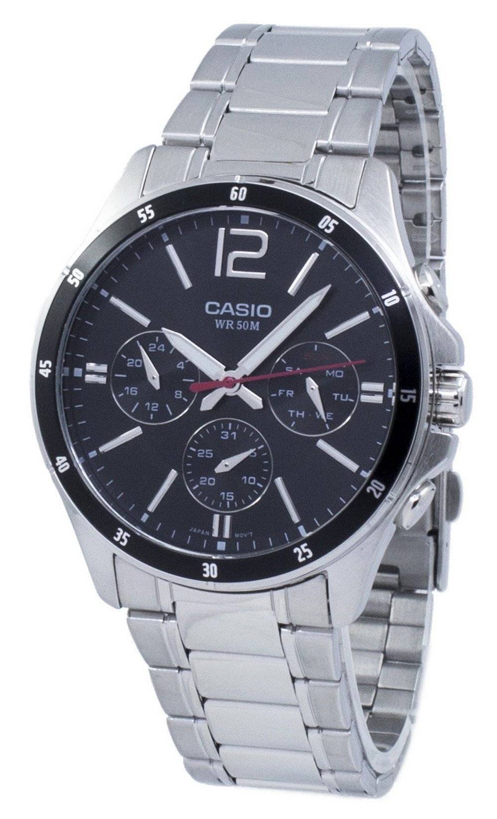 Casio Enticer Analog Quartz MTP - 1374D - 1AV MTP1374D - 1AV Men's Watch - Prestige Stones