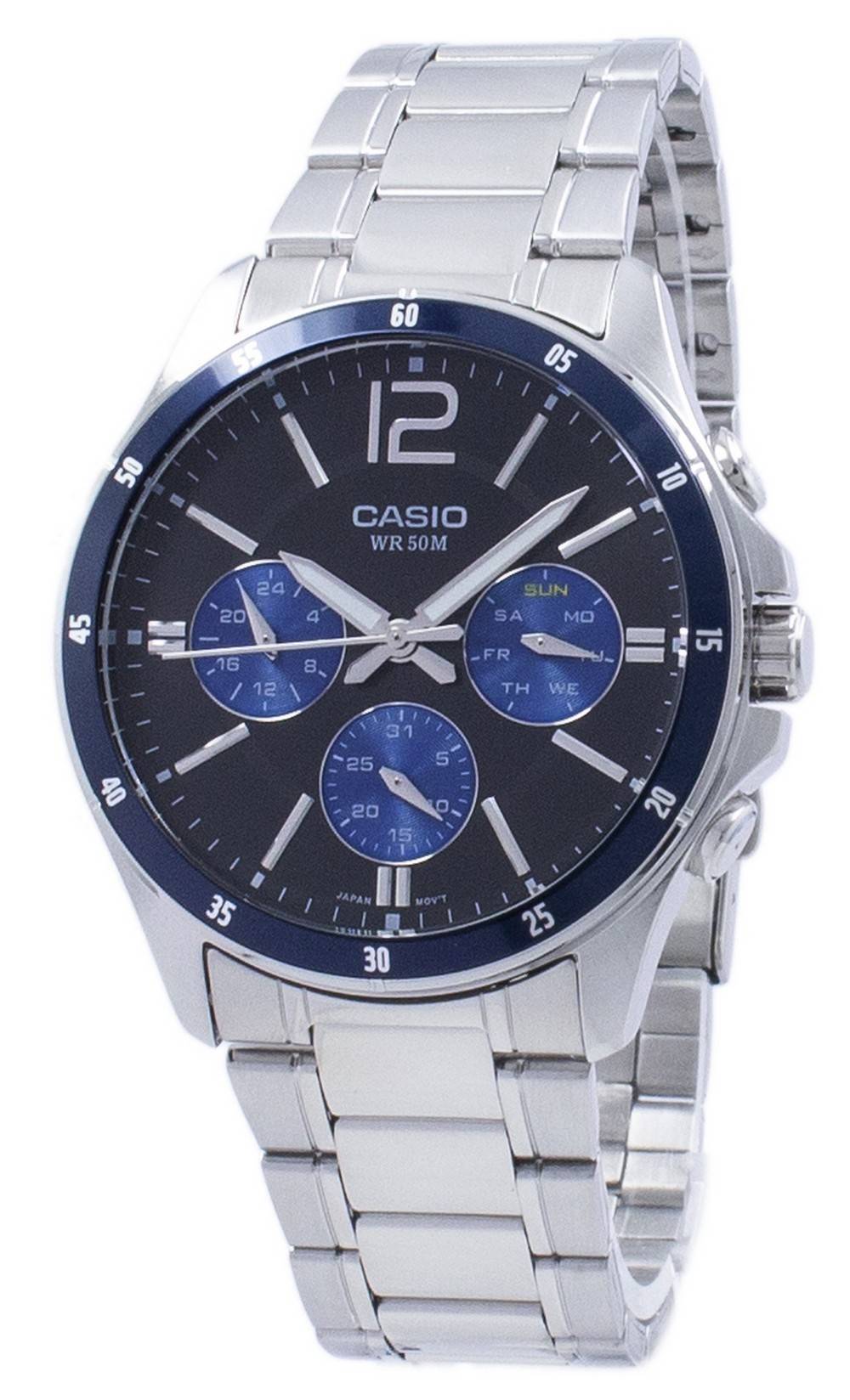 Casio Enticer Analog Quartz MTP - 1374D - 2AV MTP1374D - 2AV Men's Watch - Prestige Stones