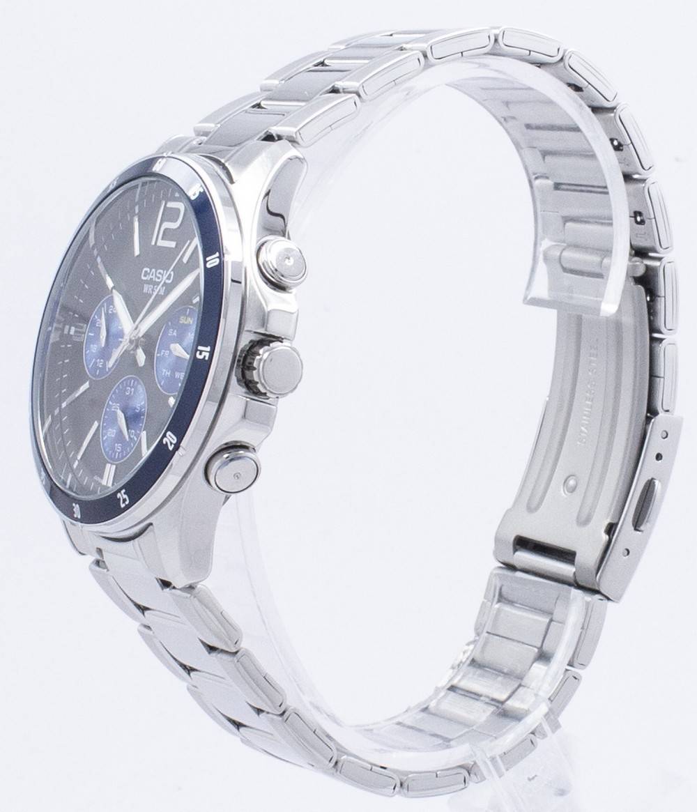 Casio Enticer Analog Quartz MTP - 1374D - 2AV MTP1374D - 2AV Men's Watch - Prestige Stones