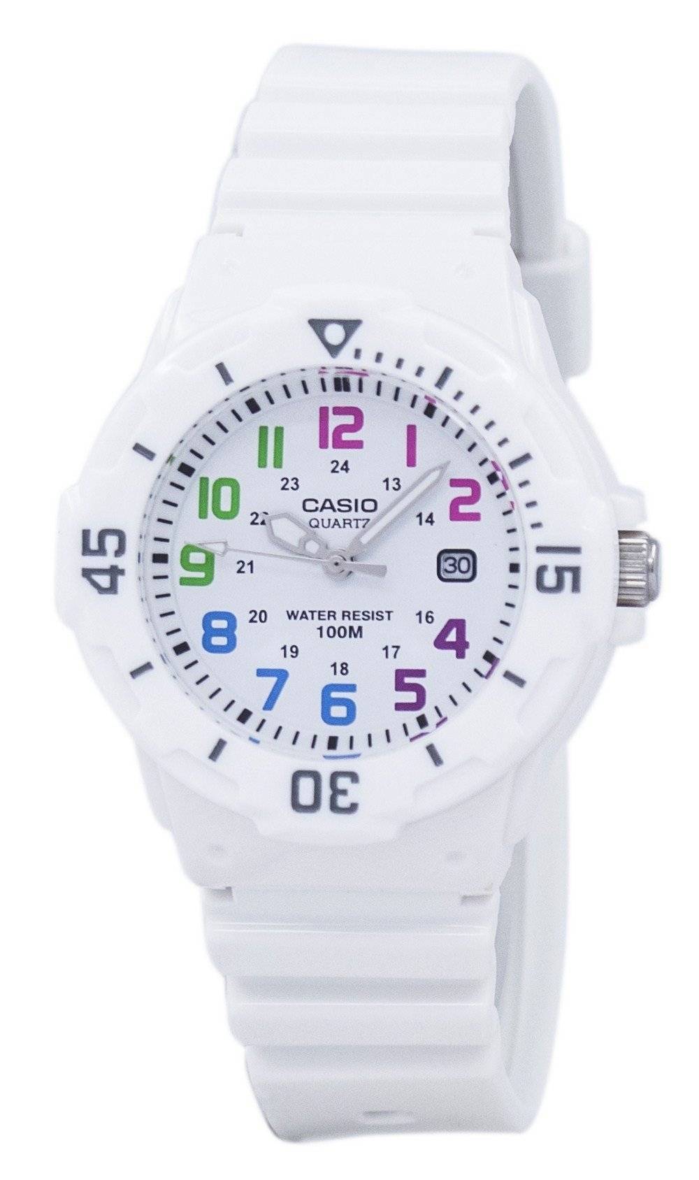 Casio Enticer Analog White Dial LRW - 200H - 7BVDF LRW200H - 7BVDF Women's Watch - Prestige Stones