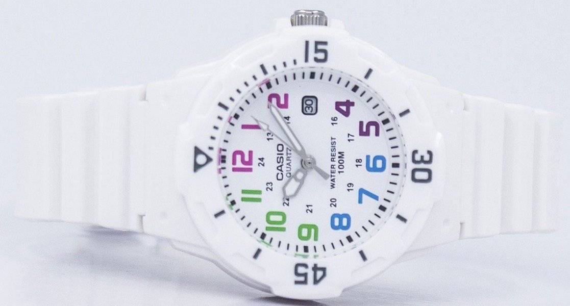 Casio Enticer Analog White Dial LRW - 200H - 7BVDF LRW200H - 7BVDF Women's Watch - Prestige Stones
