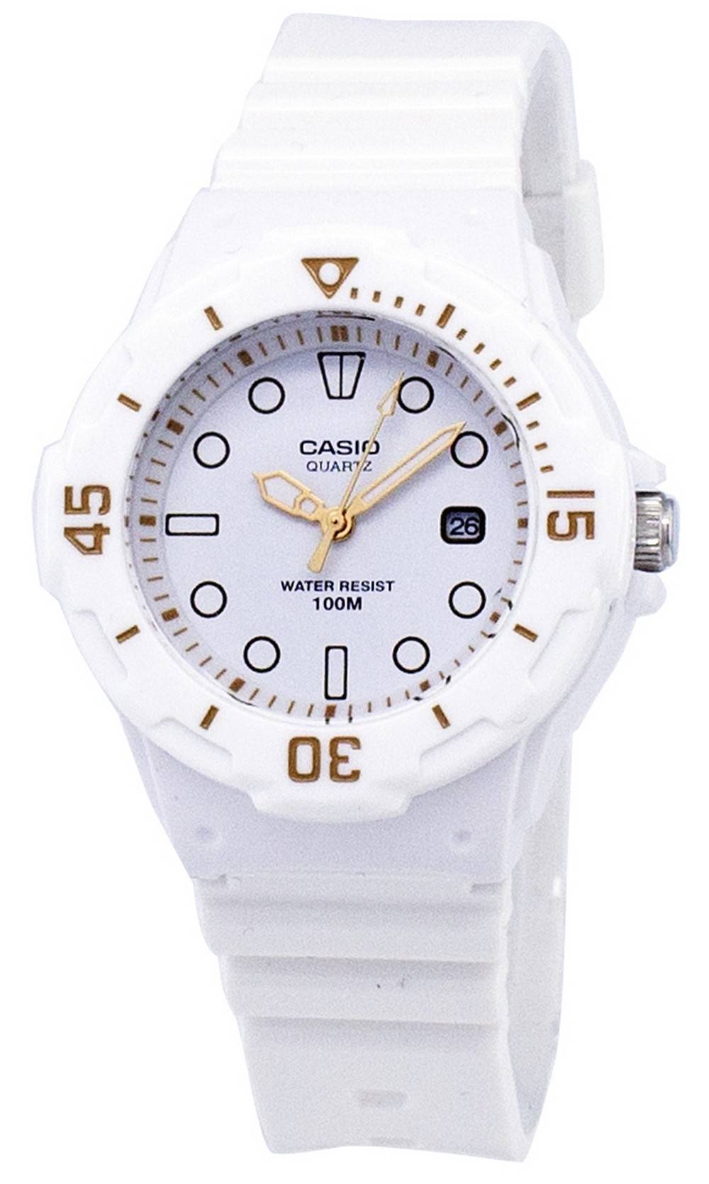 Casio Enticer Classic Analog White Dial LRW - 200H - 7E2VDF LRW200H - 7E2VDF Women's Watch - Prestige Stones