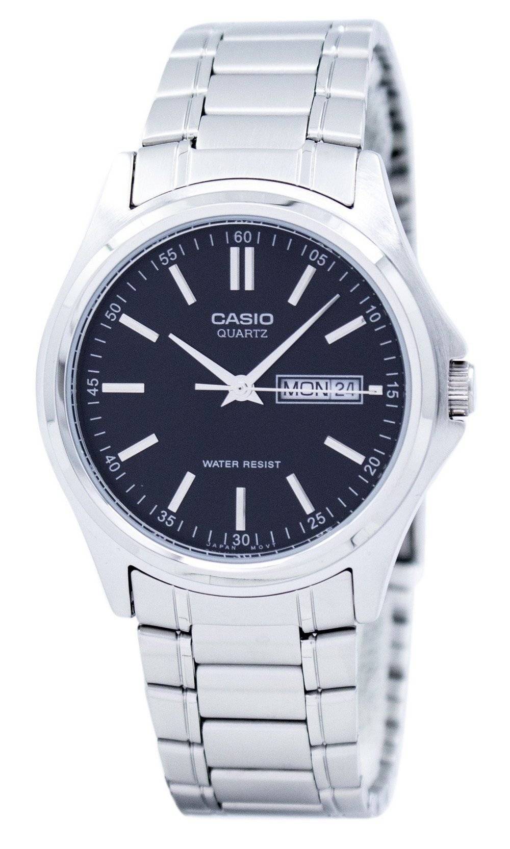 Casio Enticer Quartz Analog Black Dial MTP - 1239D - 1ADF MTP - 1239D - 1A Men's Watch - Prestige Stones