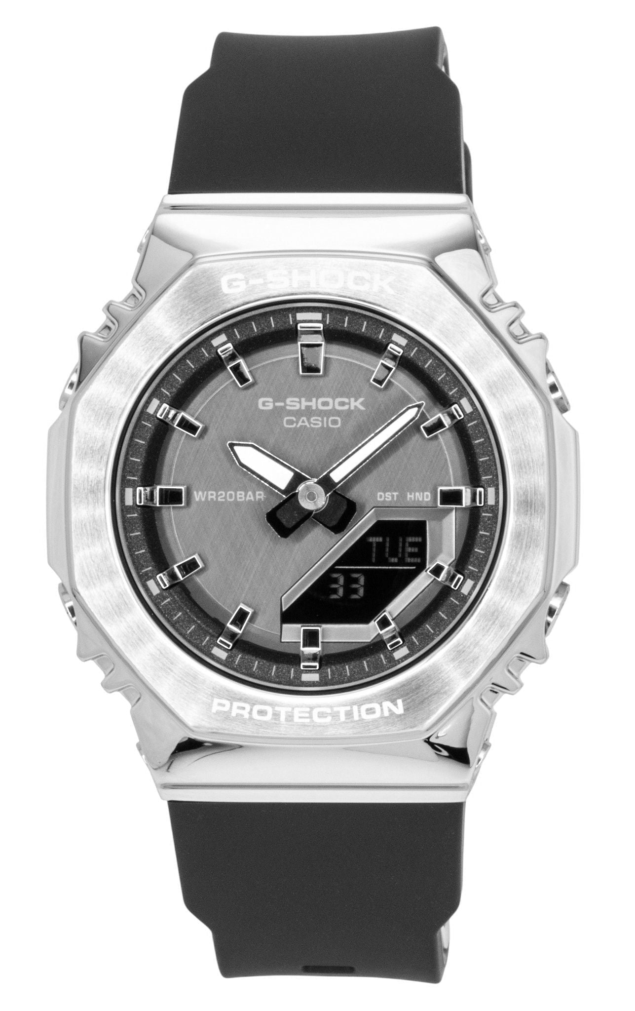 Casio G - Shock Analog Digital Bio - Based Resin Black Dial Quartz GM - S2110 - 1A1 200M Women's Watch - Prestige Stones