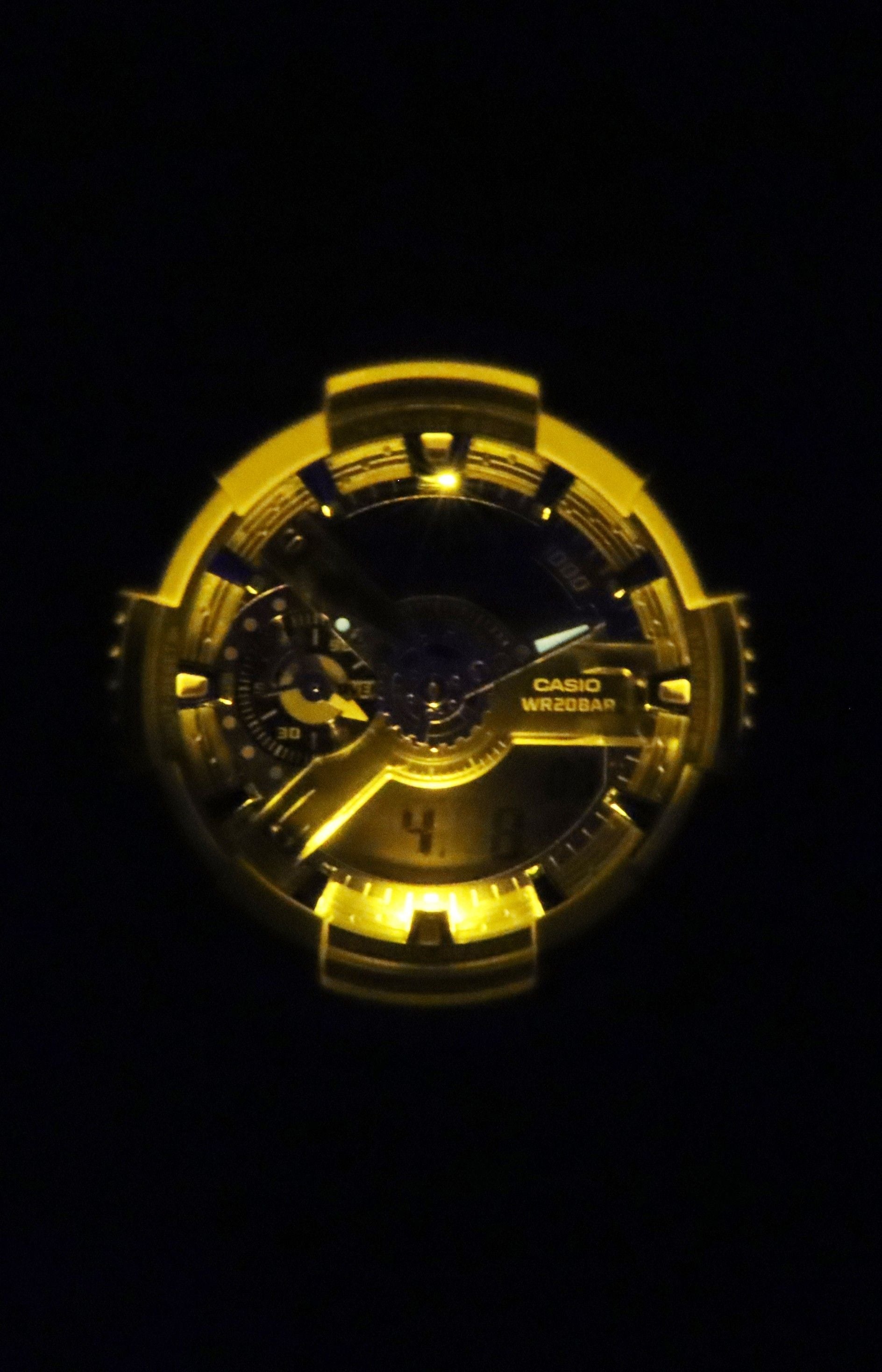 Casio G - Shock Analog Digital Bio - Based Resin Blue Dial Quartz GA - 110AS - 5A 200M Men's Watch - Prestige Stones