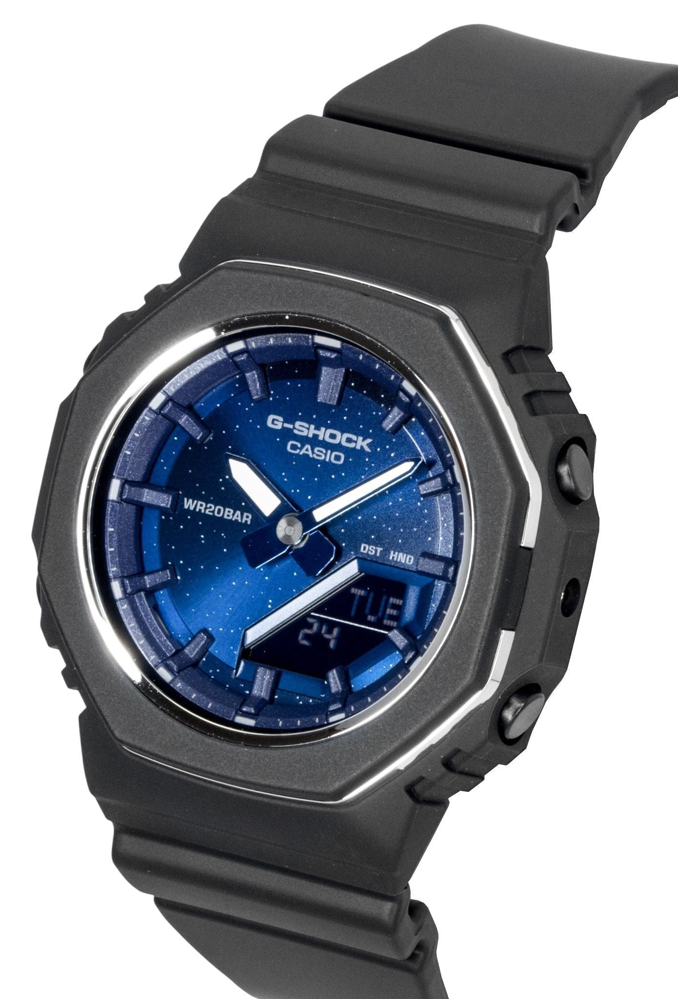 Casio G - Shock Analog Digital Bio - Based Resin Blue Dial Quartz GMA - P2110SC - 2A 200M Women's Watch - Prestige Stones
