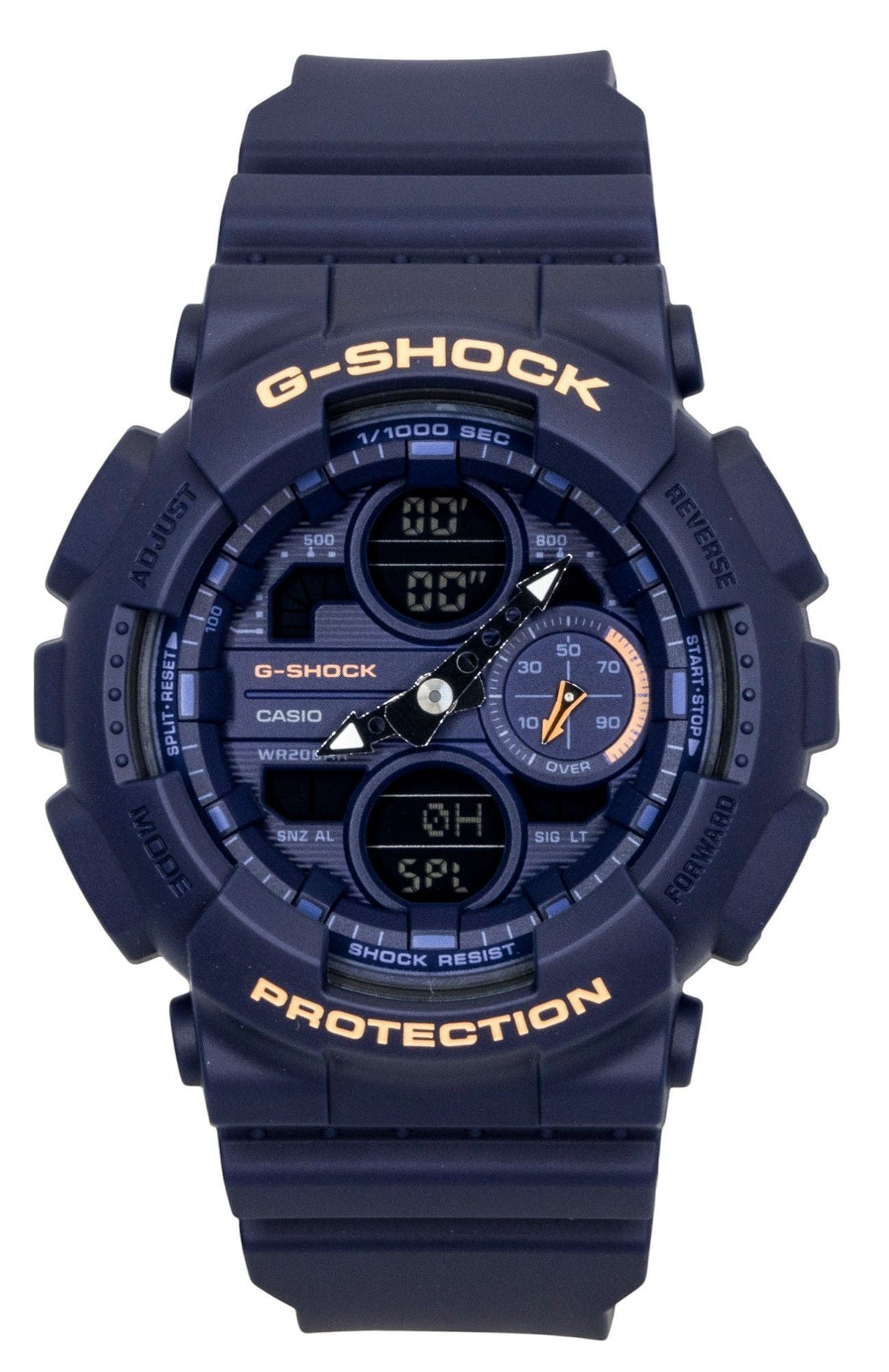 Casio G - Shock Analog Digital Bio - Based Resin Blue Dial Quartz GMA - S140 - 2A2 200M Women's Watch - Prestige Stones