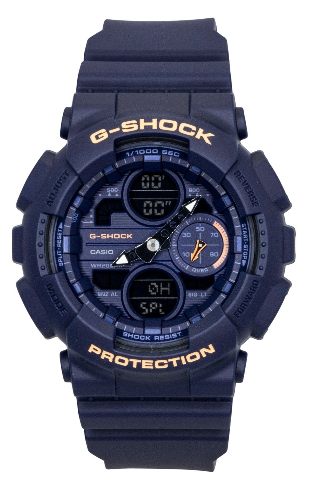 Casio G - Shock Analog Digital Bio - Based Resin Blue Dial Quartz GMA - S140 - 2A2 200M Women's Watch - Prestige Stones