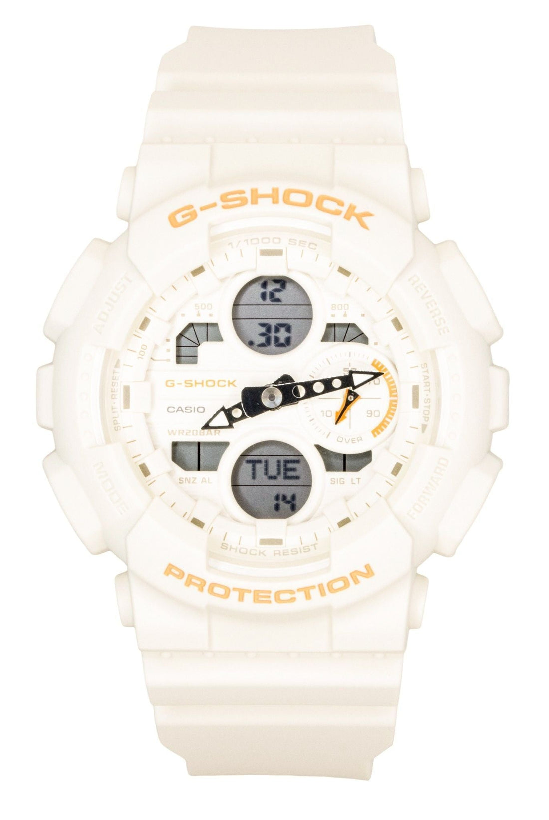 Casio G - Shock Analog Digital Bio - Based Resin Cream Dial Quartz GMA - S140 - 7A 200M Women's Watch - Prestige Stones