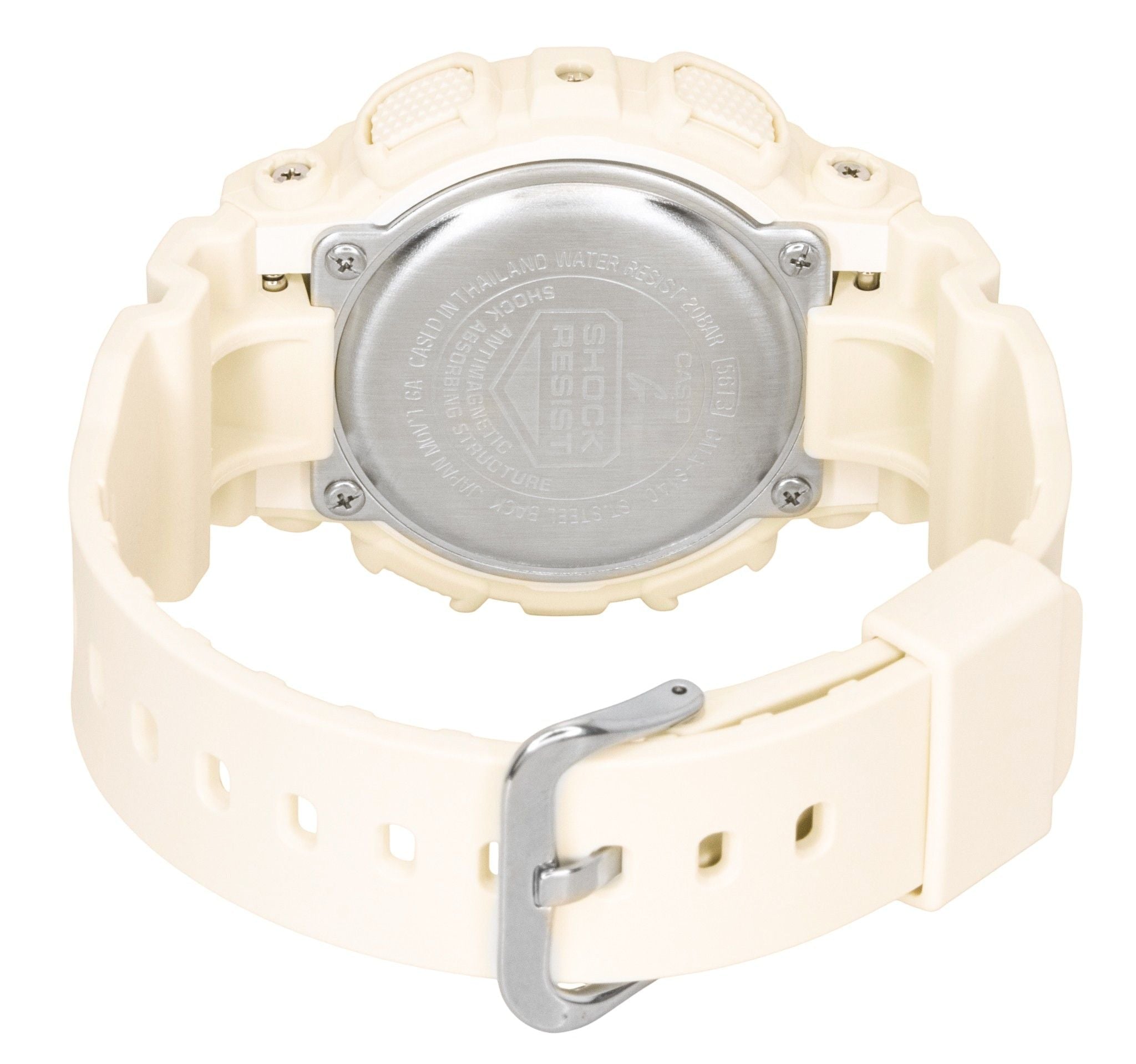 Casio G - Shock Analog Digital Bio - Based Resin Cream Dial Quartz GMA - S140 - 7A 200M Women's Watch - Prestige Stones