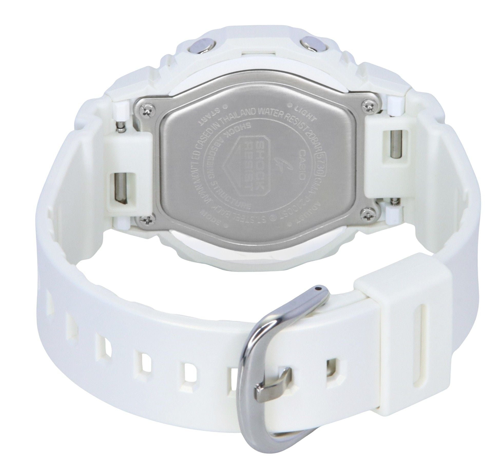 Casio G - Shock Analog Digital Bio - Based Resin Strap Beige Dial Quartz GMA - P2100ST - 7A 200M Women's Watch - Prestige Stones