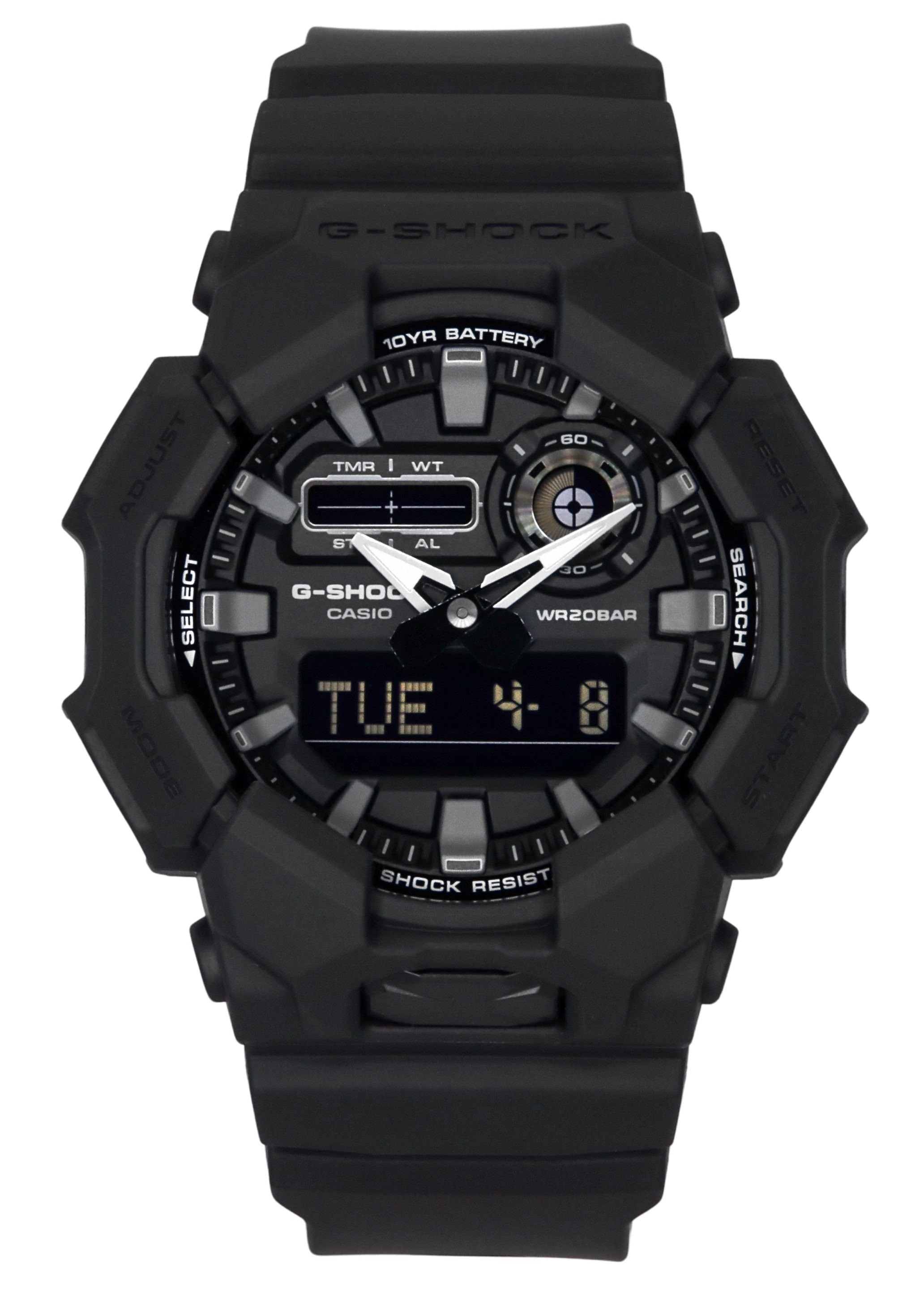 Casio G - Shock Analog Digital Bio - Based Resin Strap Black Dial Quartz GA - 010 - 1A1 200M Men's Watch - Prestige Stones