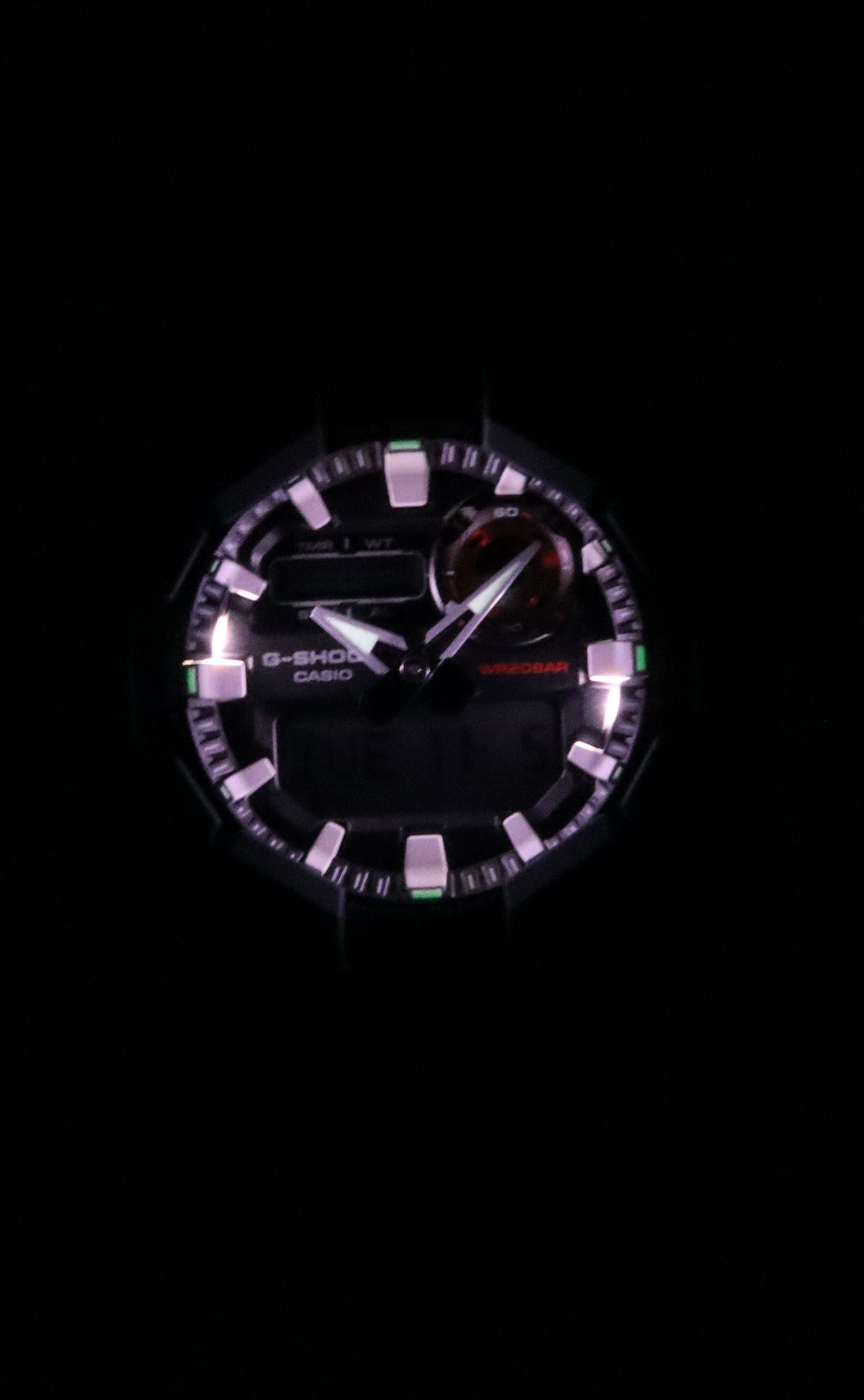 Casio G - Shock Analog Digital Bio - Based Resin Strap Black Dial Quartz GA - 010 - 2A 200M Men's Watch - Prestige Stones