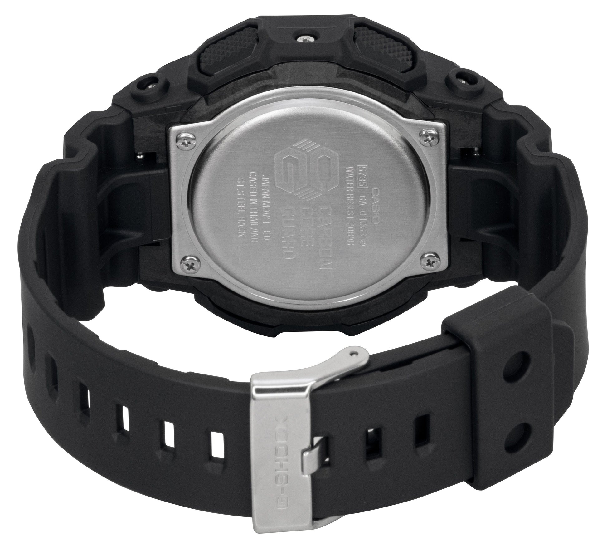 Casio G - Shock Analog Digital Bio - Based Resin Strap Black Dial Quartz GA - 010GB - 1A9 200M Men's Watch - Prestige Stones