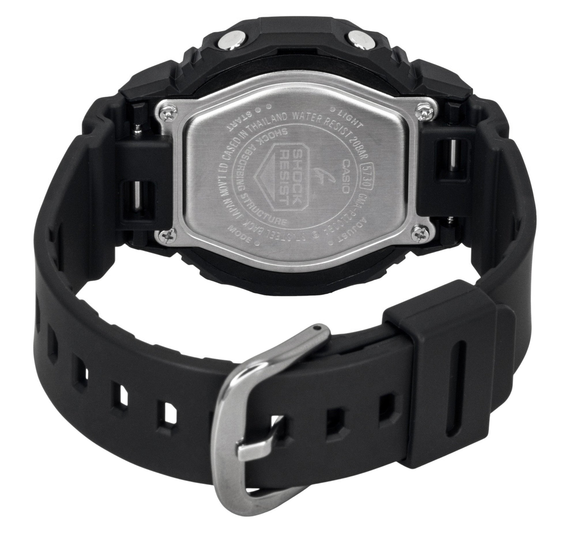 Casio G - Shock Analog Digital Bio - Based Resin Strap Black Dial Quartz GMA - P2100BA - 1A 200M Women's Watch - Prestige Stones