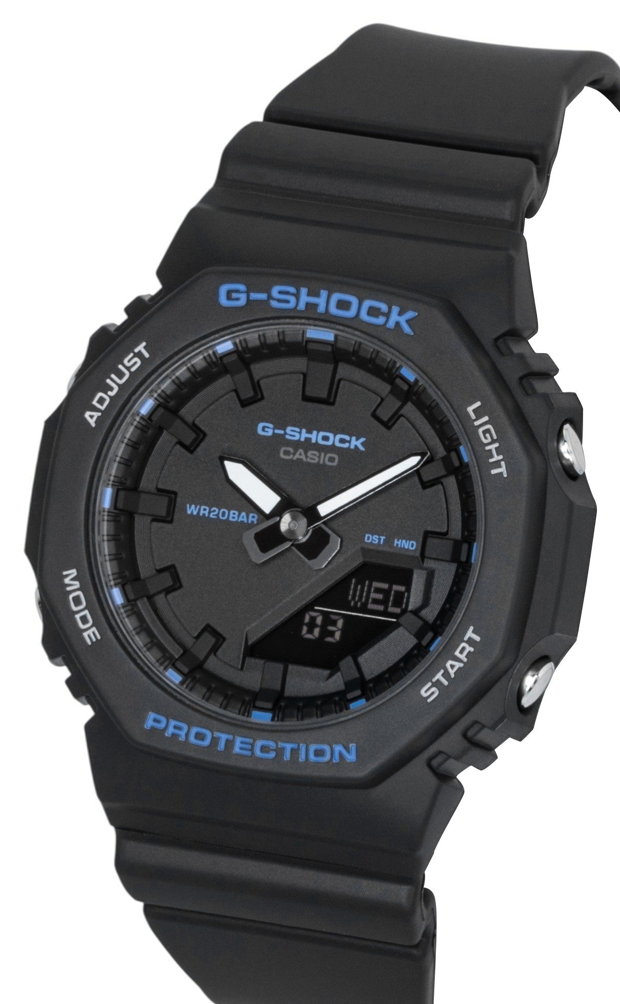 Casio G - Shock Analog Digital Bio - Based Resin Strap Black Dial Quartz GMA - P2100BA - 1A 200M Women's Watch - Prestige Stones