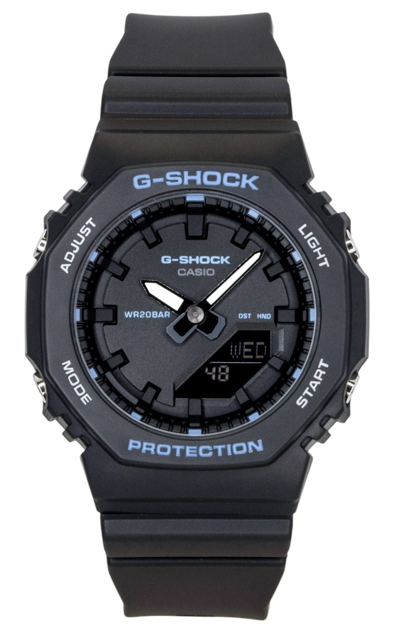 Casio G - Shock Analog Digital Bio - Based Resin Strap Black Dial Quartz GMA - P2100BA - 1A 200M Women's Watch - Prestige Stones