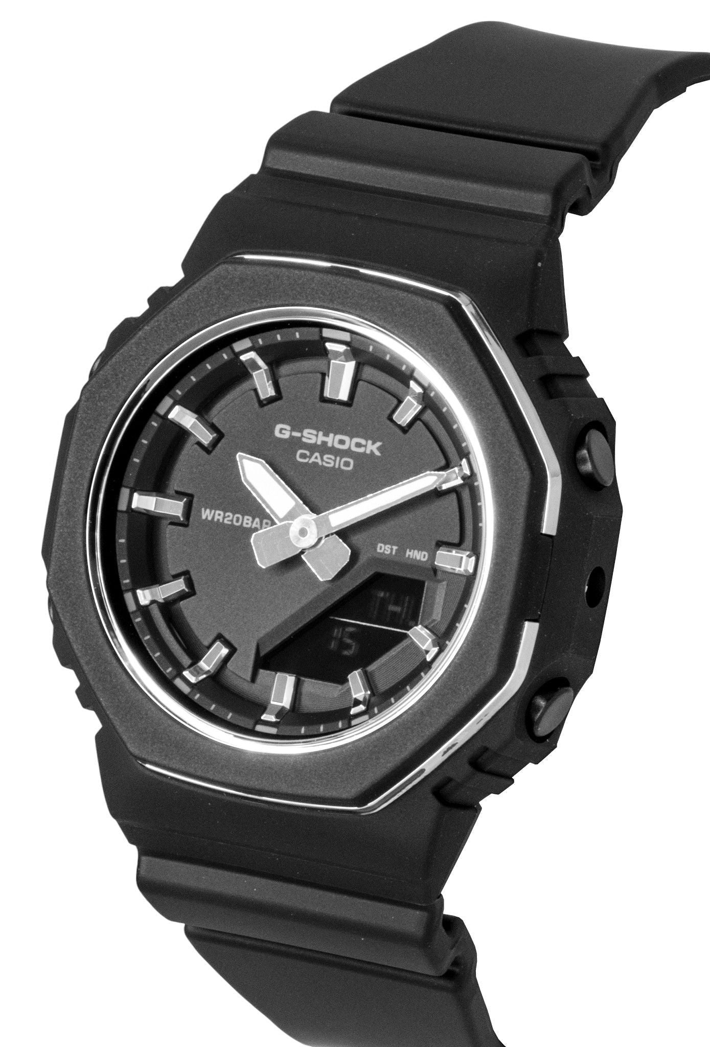 Casio G - Shock Analog Digital Bio - Based Resin Strap Black Dial Quartz GMA - P2110 - 1A 200M Women's Watch - Prestige Stones