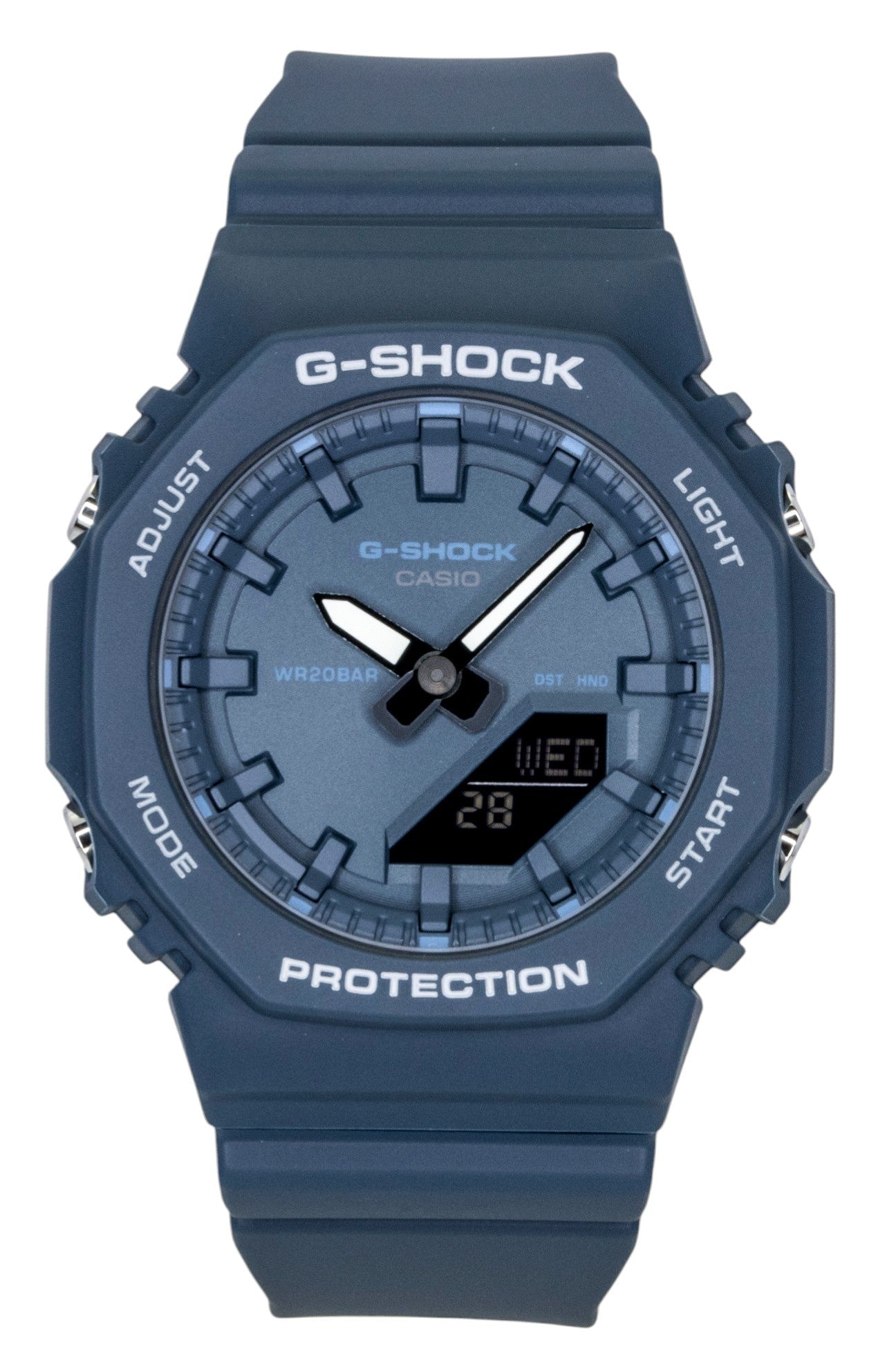 Casio G - Shock Analog Digital Bio - Based Resin Strap Blue Dial Quartz GMA - P2100BA - 2A 200M Women's Watch - Prestige Stones