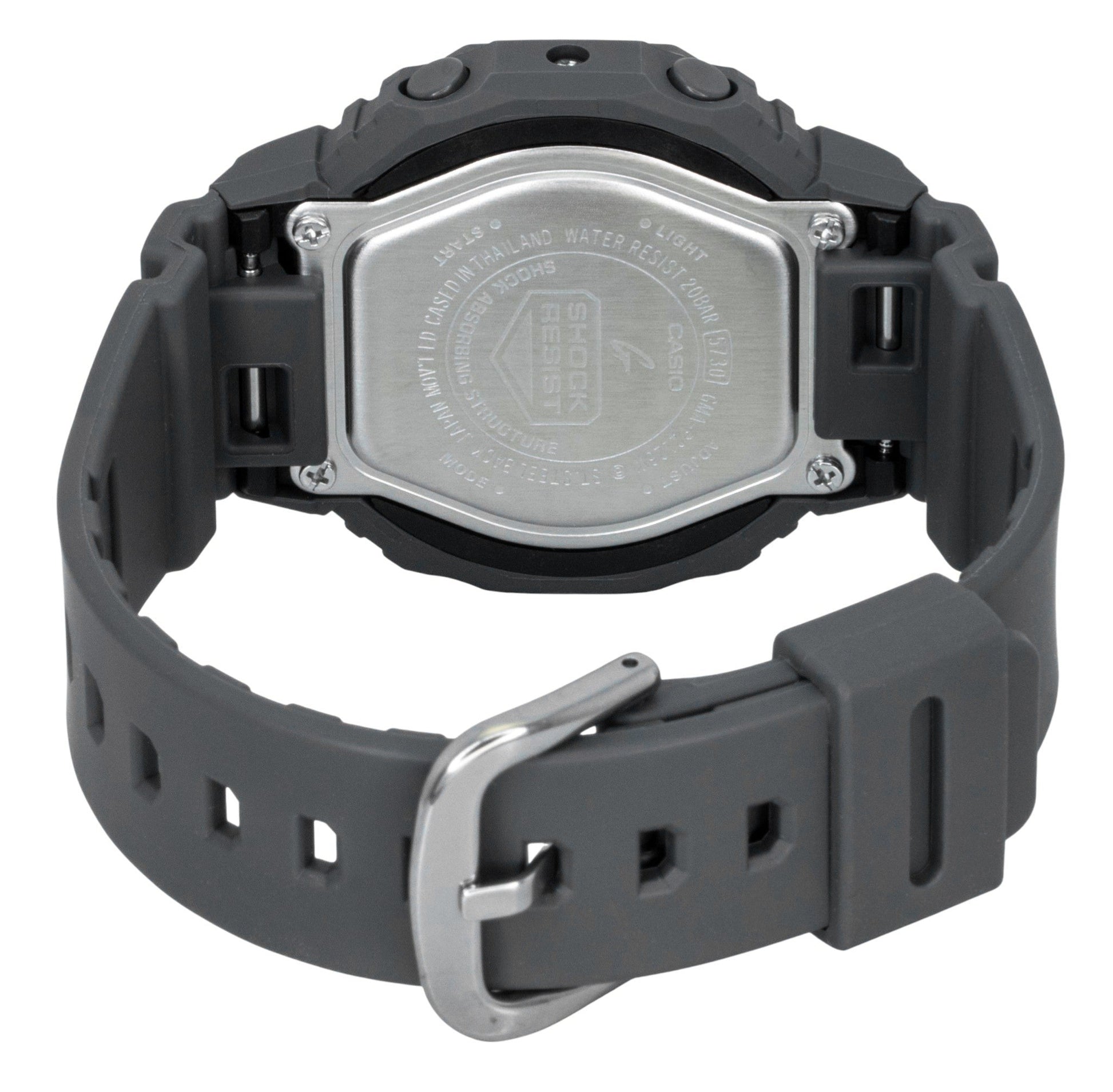 Casio G - Shock Analog Digital Bio - Based Resin Strap Grey Dial Quartz GMA - P2126W - 8A 200M Women's Watch - Prestige Stones