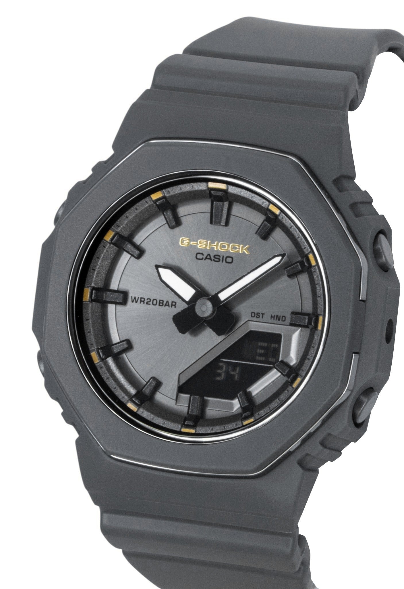Casio G - Shock Analog Digital Bio - Based Resin Strap Grey Dial Quartz GMA - P2126W - 8A 200M Women's Watch - Prestige Stones