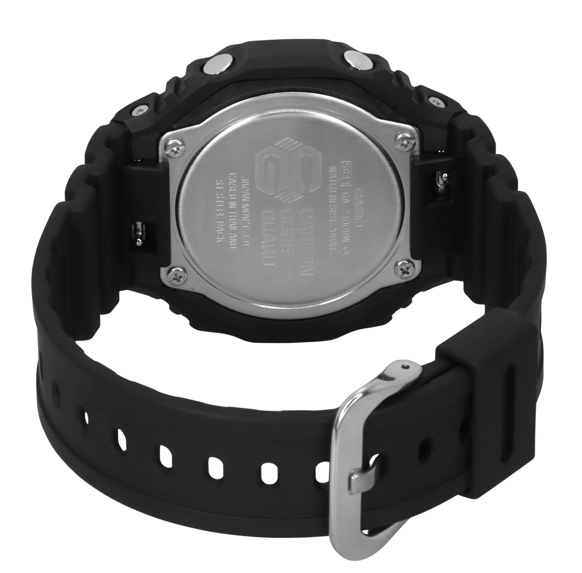 Casio G - Shock Analog Digital Bio - Based Resin Strap Multicolor Dial Quartz GA - 2100RW - 1A 200M Men's Watch - Prestige Stones