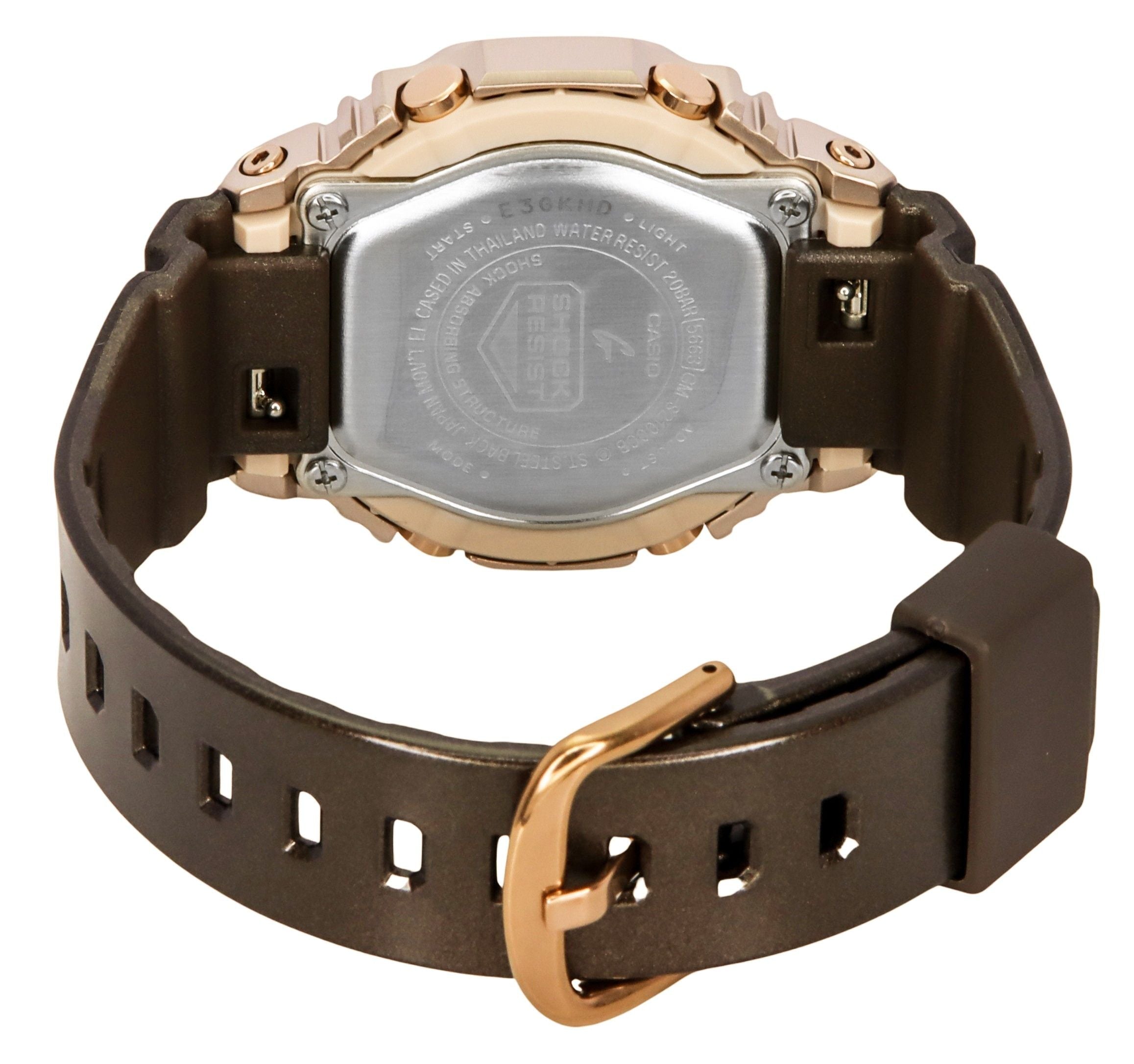 Casio G - Shock Analog Digital Bio - Based Resin Strap Rose Gold Dial Quartz GM - S2100CB - 5A 200M Women's Watch - Prestige Stones