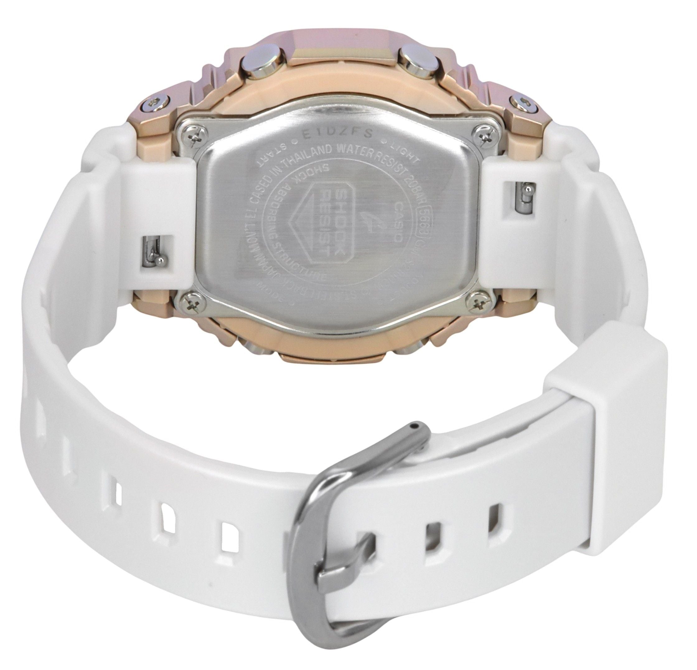 Casio G - Shock Analog Digital Bio - Based Resin Strap Rose Gold Dial Quartz GM - S2100CW - 7A 200M Women's Watch - Prestige Stones