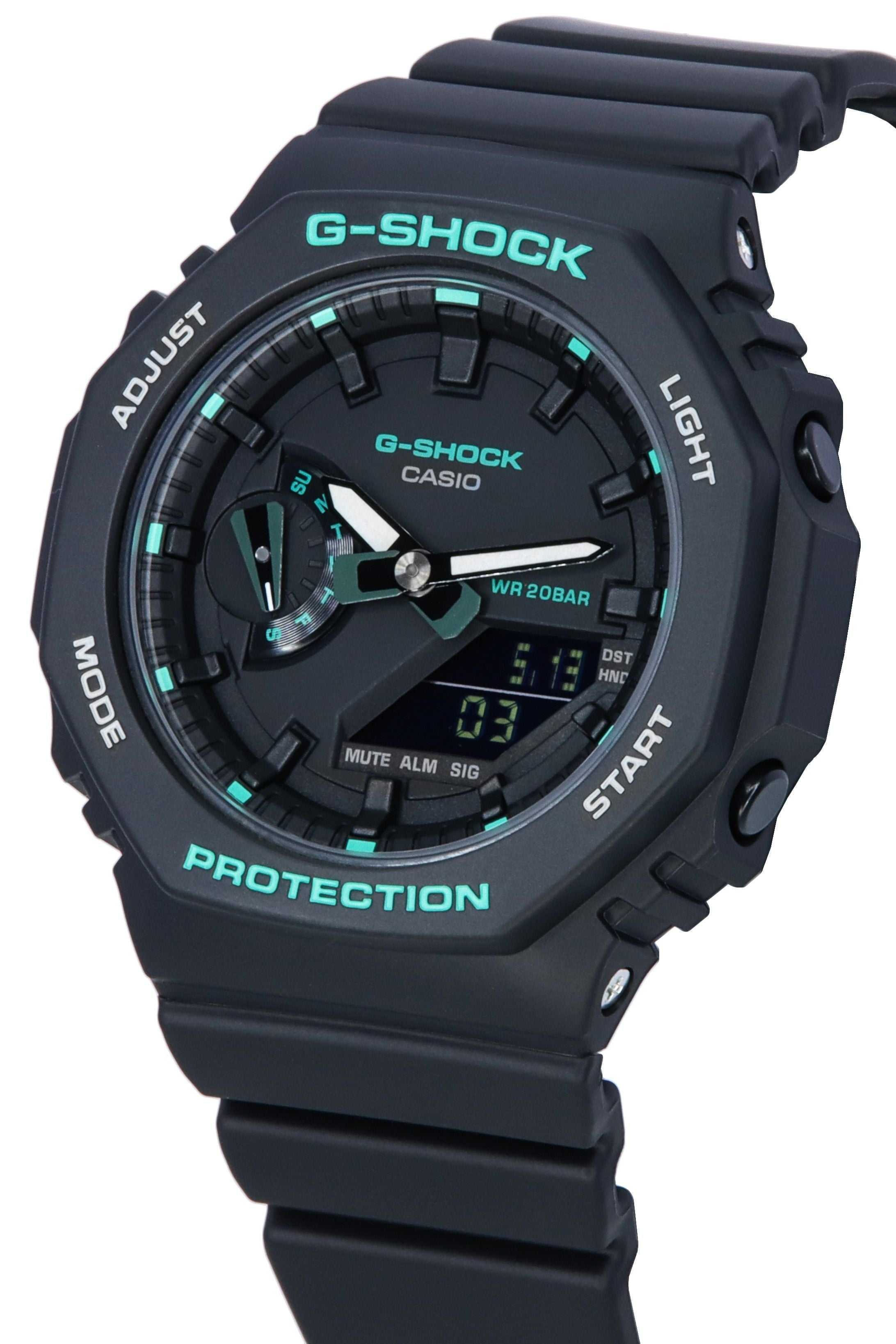 Casio G - Shock Analog Digital Black Dial Quartz GMA - S2100GA - 1A GMAS2100GA - 1 200M Women's Watch - Prestige Stones